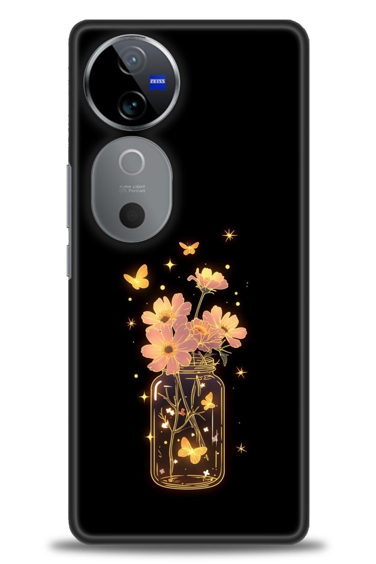 CooperTech Vivo V40 5G İle Uyumlu HD Baskılı Silikon Kılıf / Y V ÖzelSeri Vivo - 2986