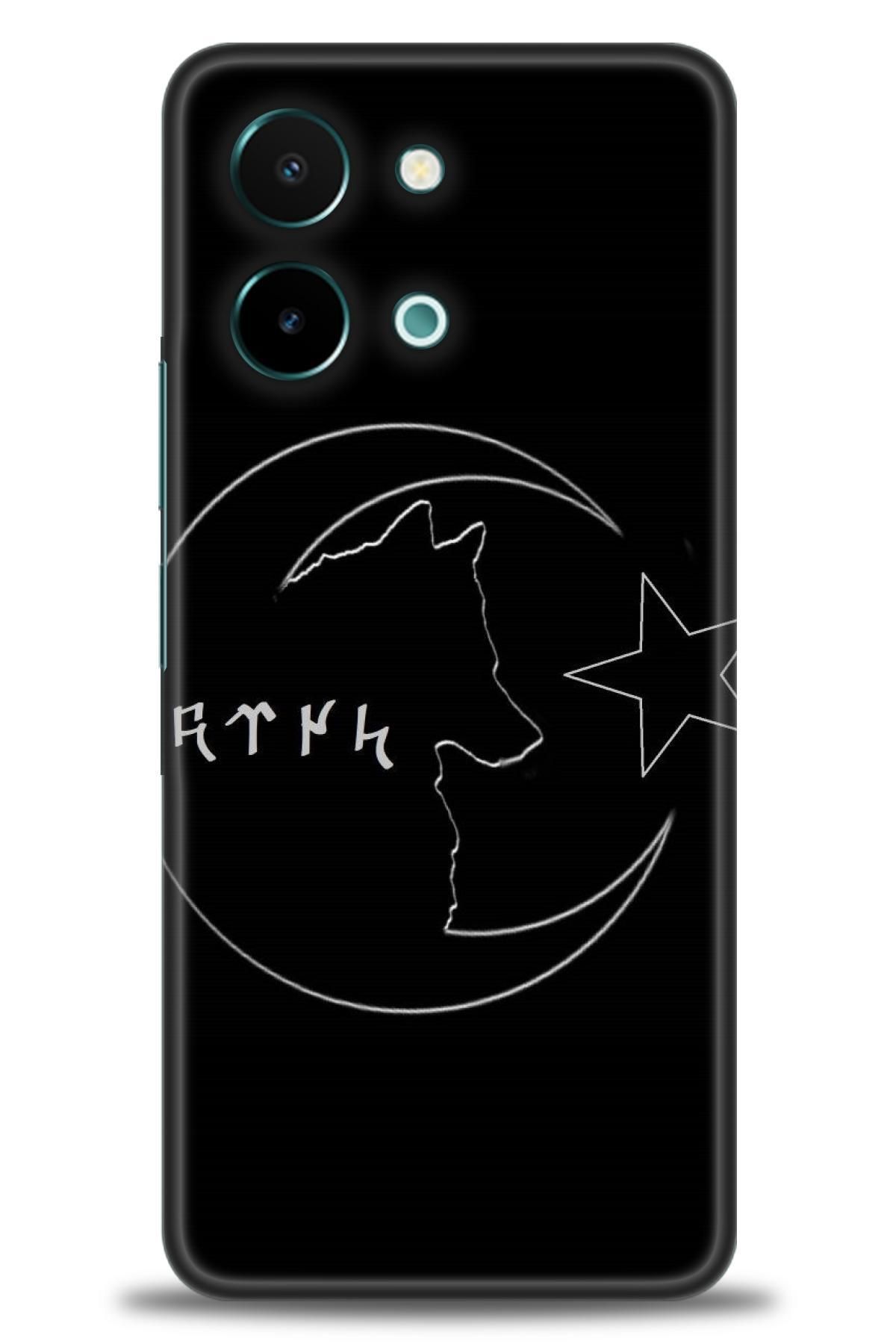 CooperTech Vivo Y28 İle Uyumlu HD Baskılı Silikon Kılıf / Y V ÖzelSeri Vivo - 2349