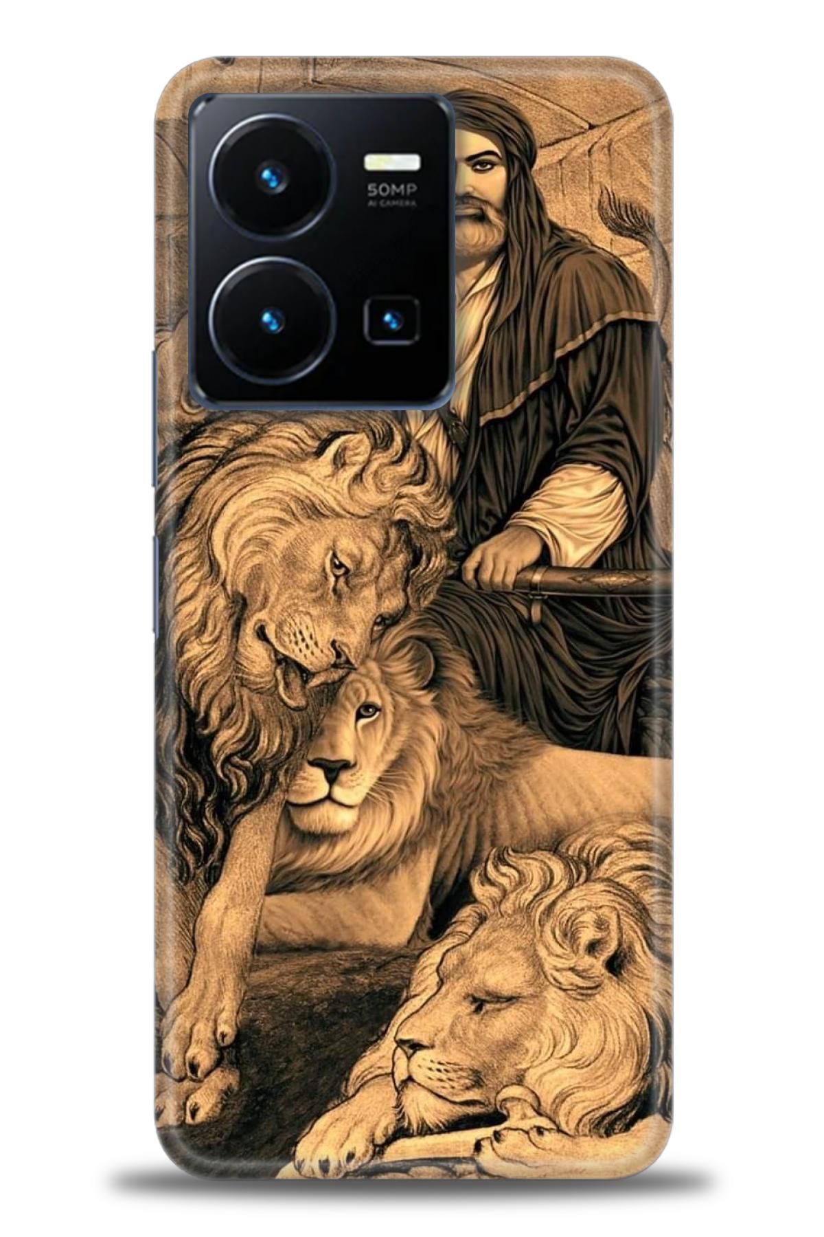 CooperTech Vivo Y35 İle Uyumlu HD Baskılı Silikon Kılıf - ÖzelSeriVivo - 2272