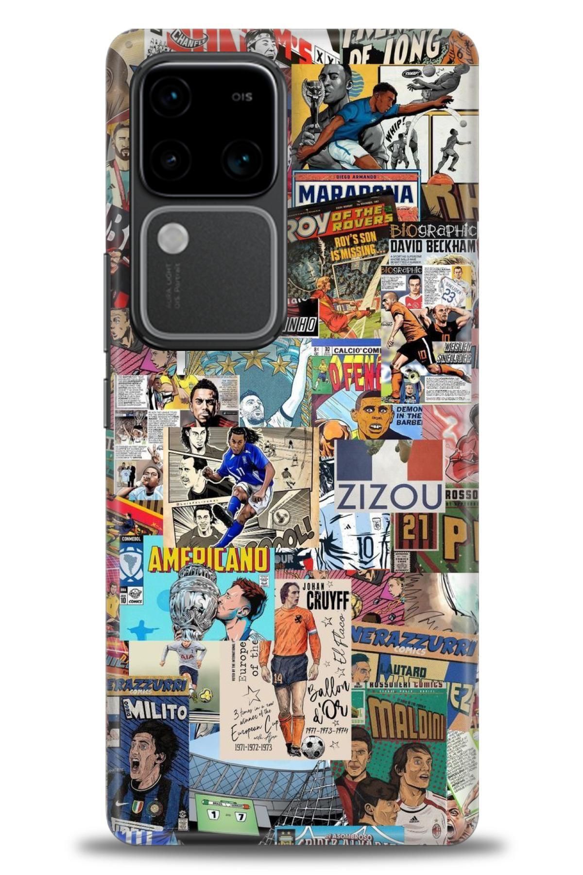 CooperTech Vivo V30 İle Uyumlu HD Baskılı Silikon Kılıf - ÖzelSeriVivo - 2660