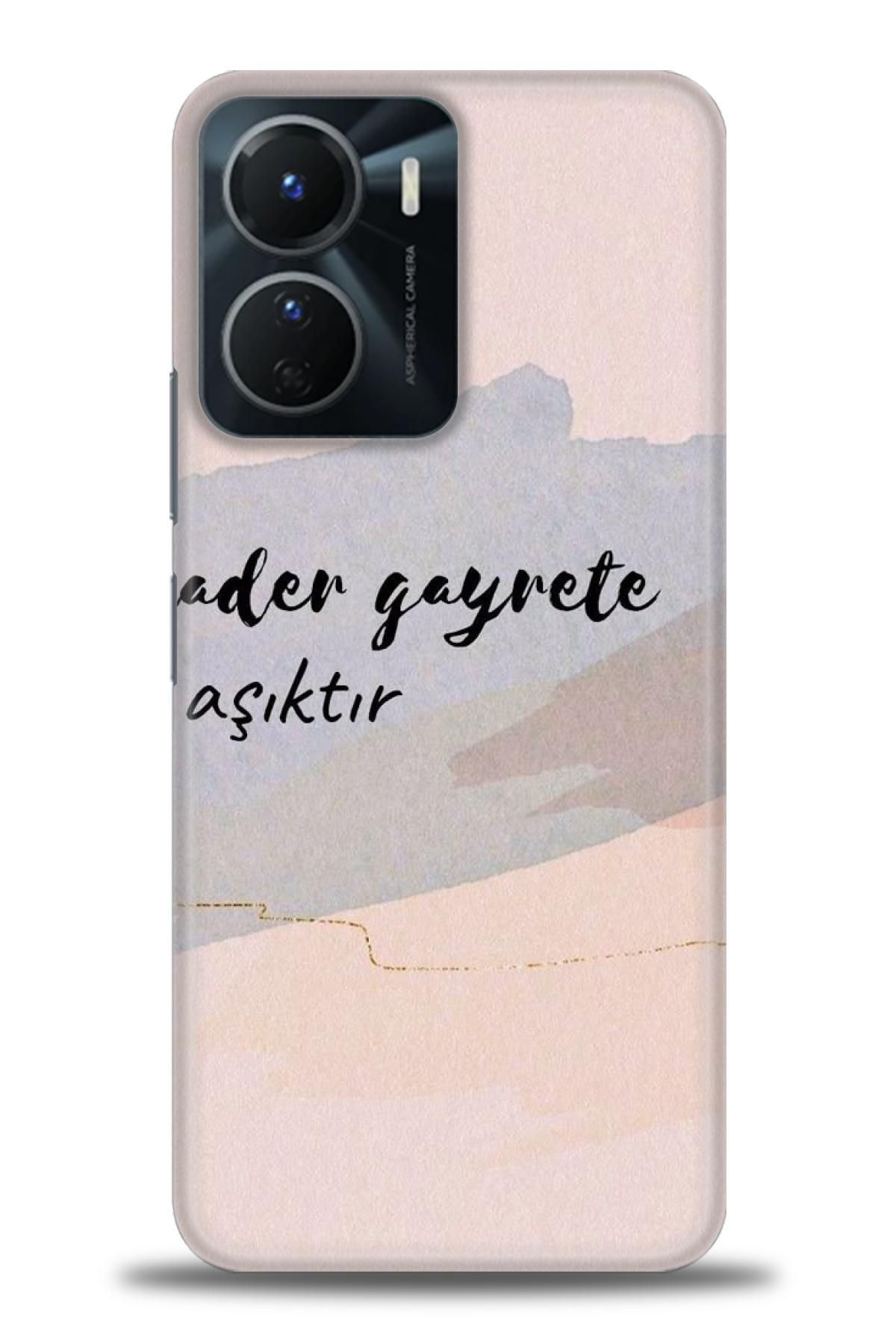 CooperTech Vivo Y16 İle Uyumlu HD Baskılı Silikon Kılıf - ÖzelSeriVivo - 2809