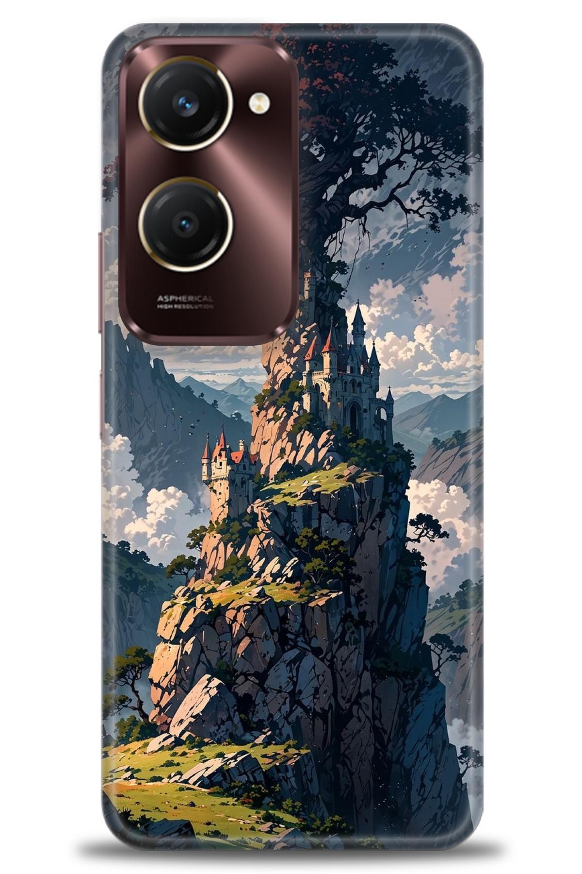 CooperTech Vivo Y18 İle Uyumlu HD Baskılı Silikon Kılıf / Y V ÖzelSeri Vivo - 2168
