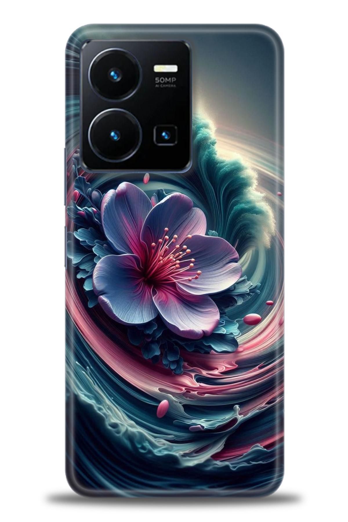 CooperTech Vivo Y35 İle Uyumlu HD Baskılı Silikon Kılıf - ÖzelSeriVivo - 2540