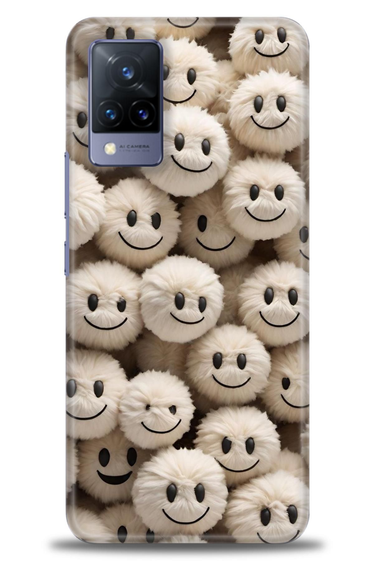 CooperTech Vivo V21 / V21E İle Uyumlu HD Baskılı Silikon Kılıf / Y V ÖzelSeri Vivo - 2887