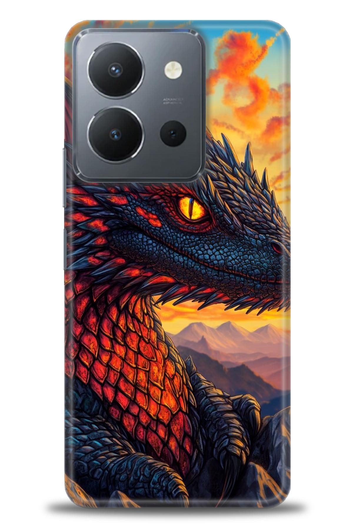 CooperTech Vivo Y36 4G İle Uyumlu HD Baskılı Silikon Kılıf - ÖzelSeriVivo - 2281