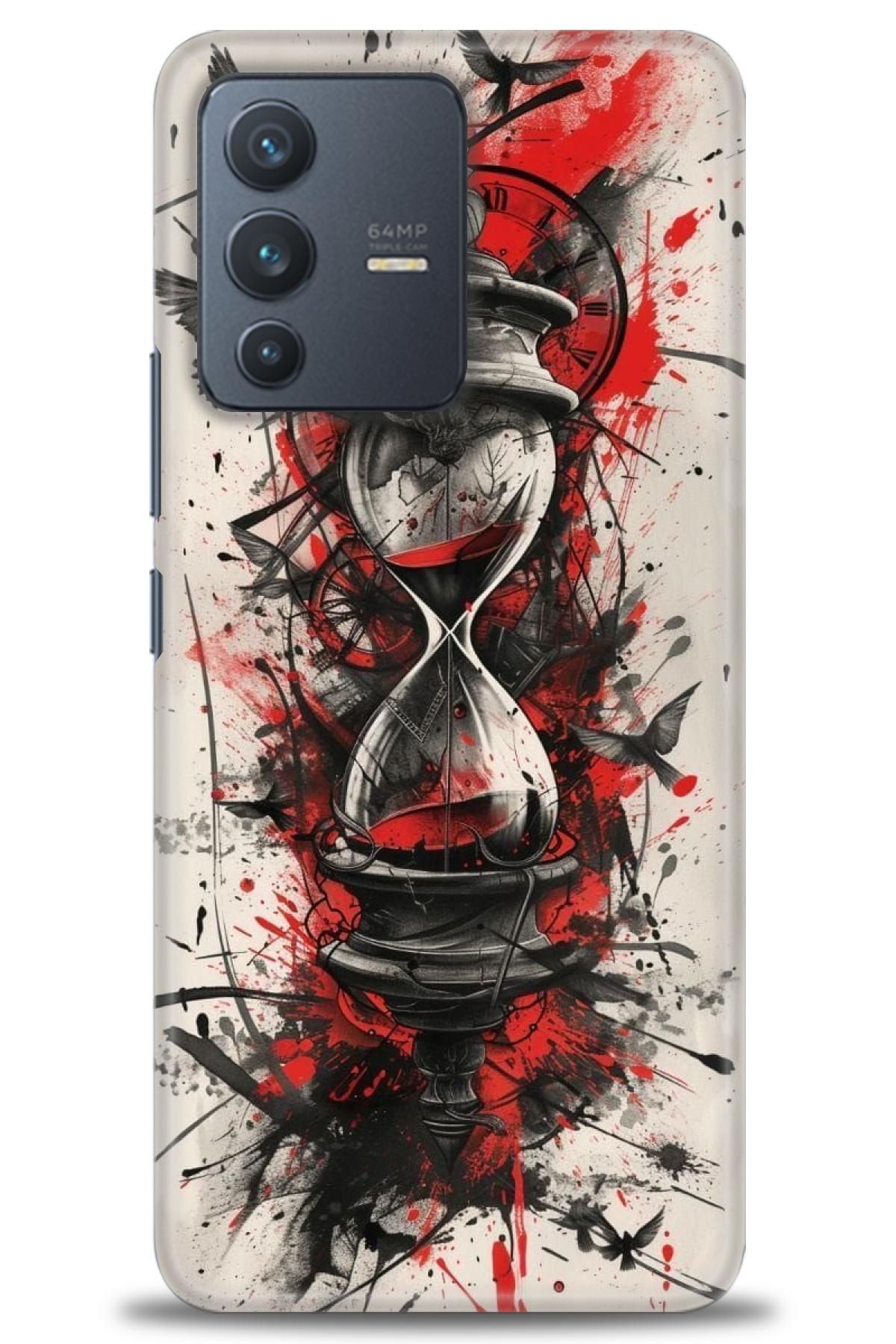 CooperTech Vivo V23 5G İle Uyumlu HD Baskılı Silikon Kılıf / Y V ÖzelSeri Vivo - 2054