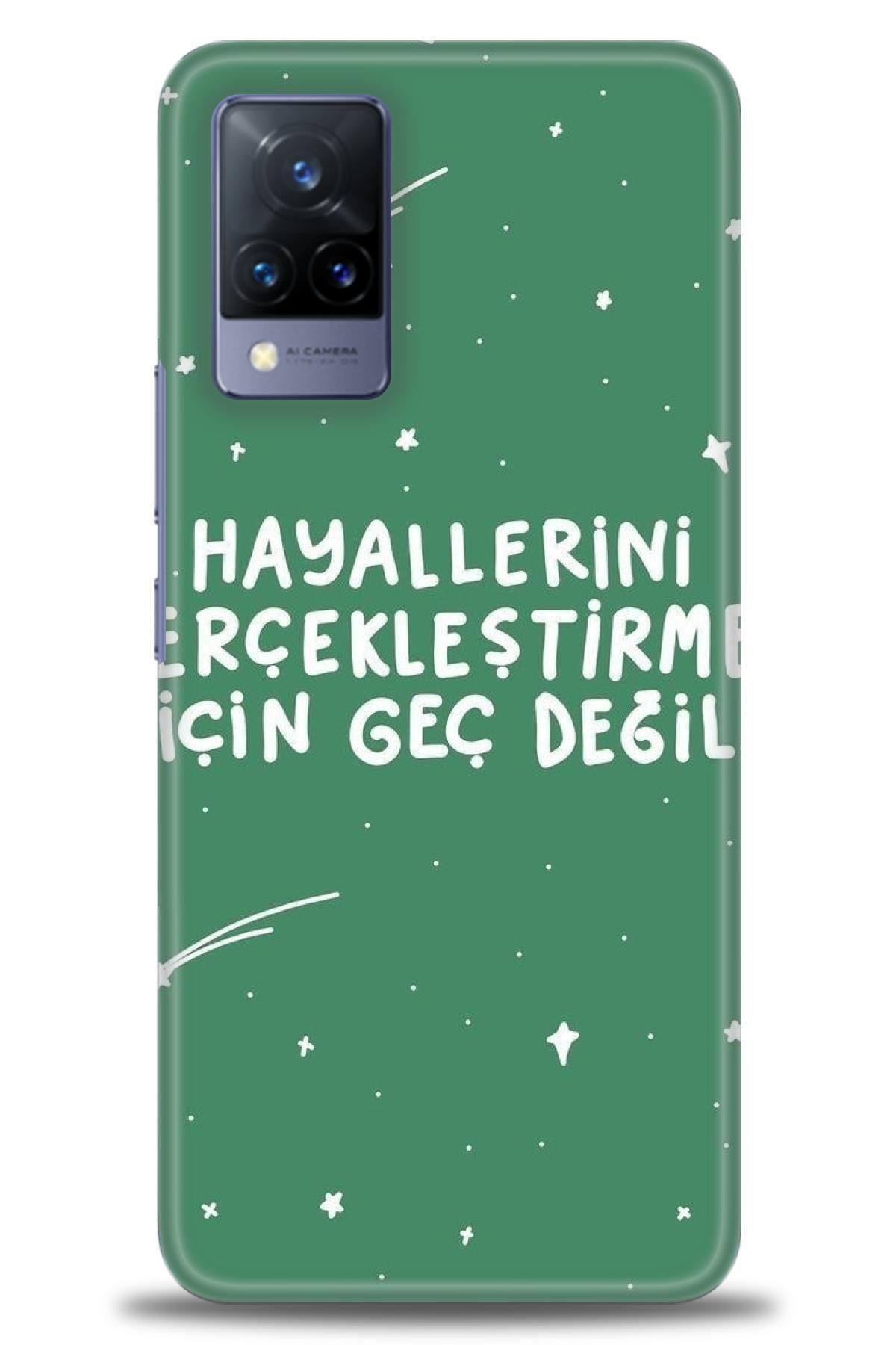 CooperTech Vivo V21 / V21E İle Uyumlu HD Baskılı Silikon Kılıf - ÖzelSeriVivo - 2460