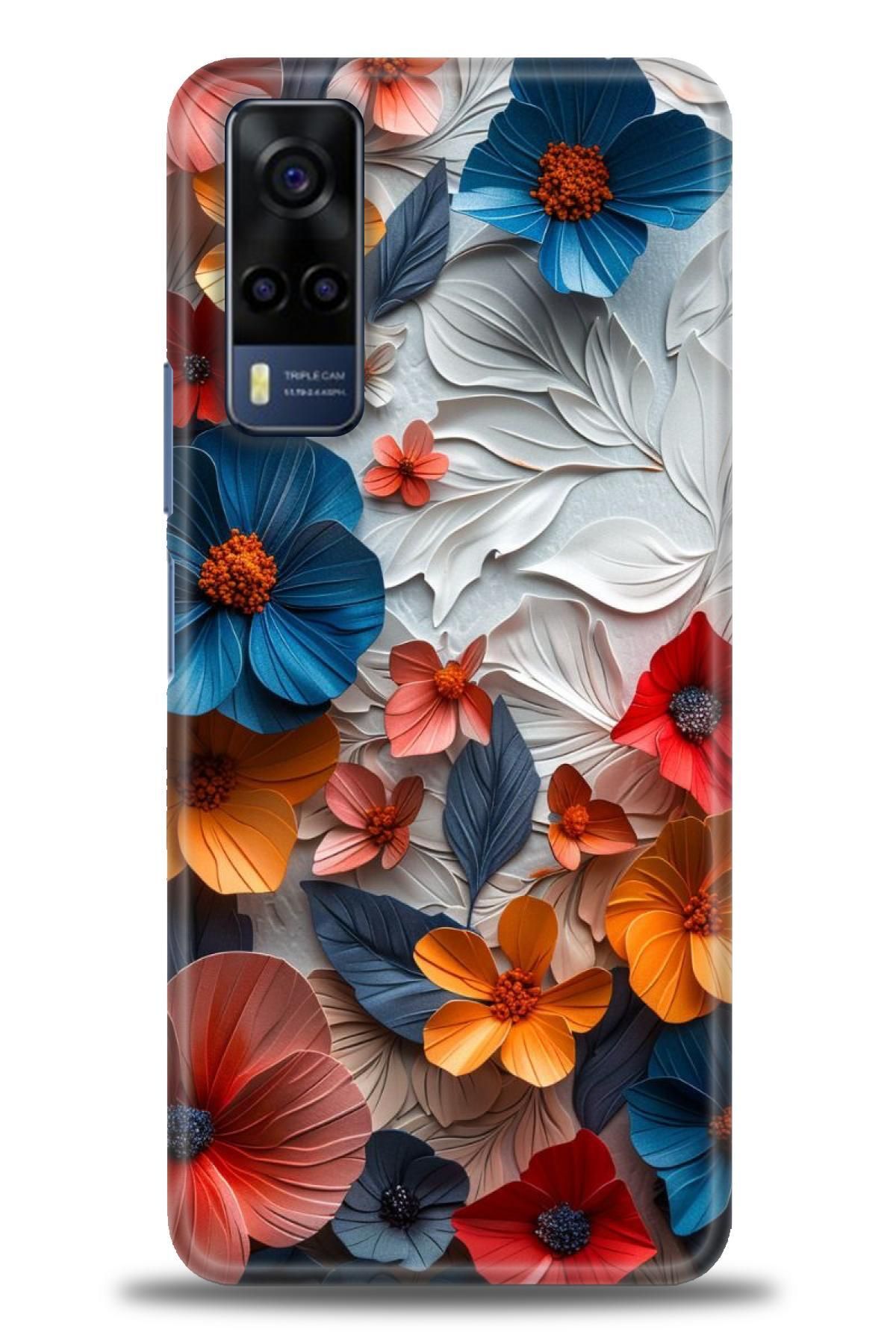 CooperTech Vivo Y53S / Y51 İle Uyumlu HD Baskılı Silikon Kılıf / Y V ÖzelSeri Vivo - 2238