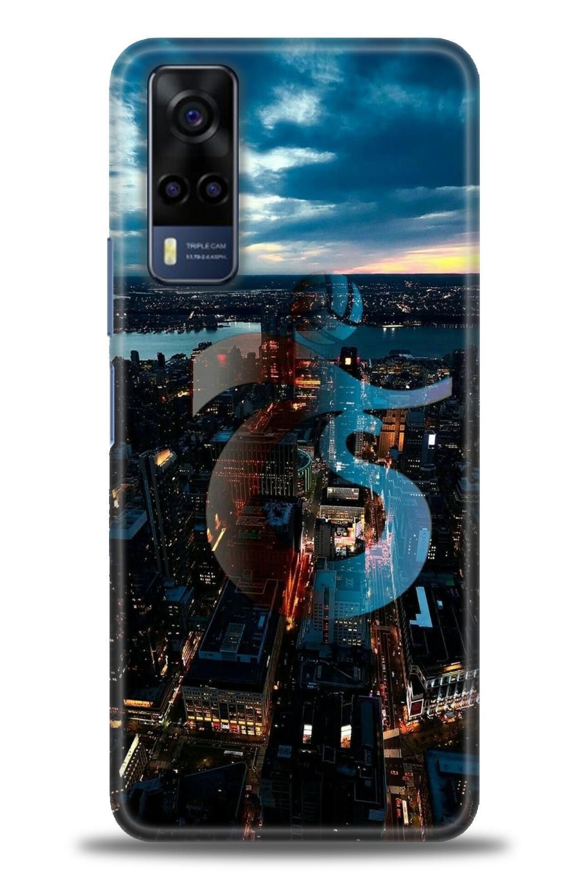 CooperTech Vivo Y53S / Y51 İle Uyumlu HD Baskılı Silikon Kılıf / Y V ÖzelSeri Vivo - 2429