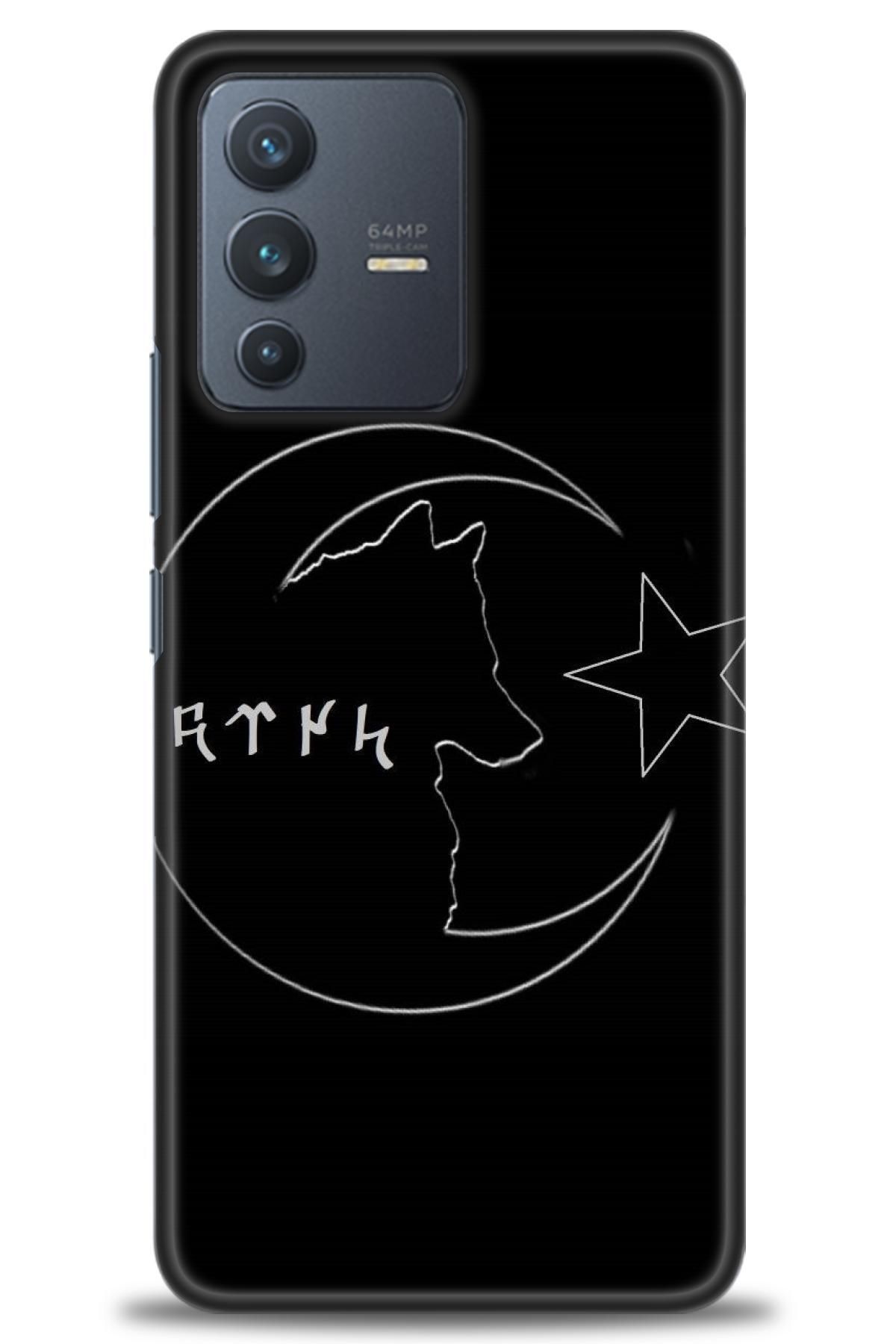 CooperTech Vivo V23 5G İle Uyumlu HD Baskılı Silikon Kılıf / Y V ÖzelSeri Vivo - 2428