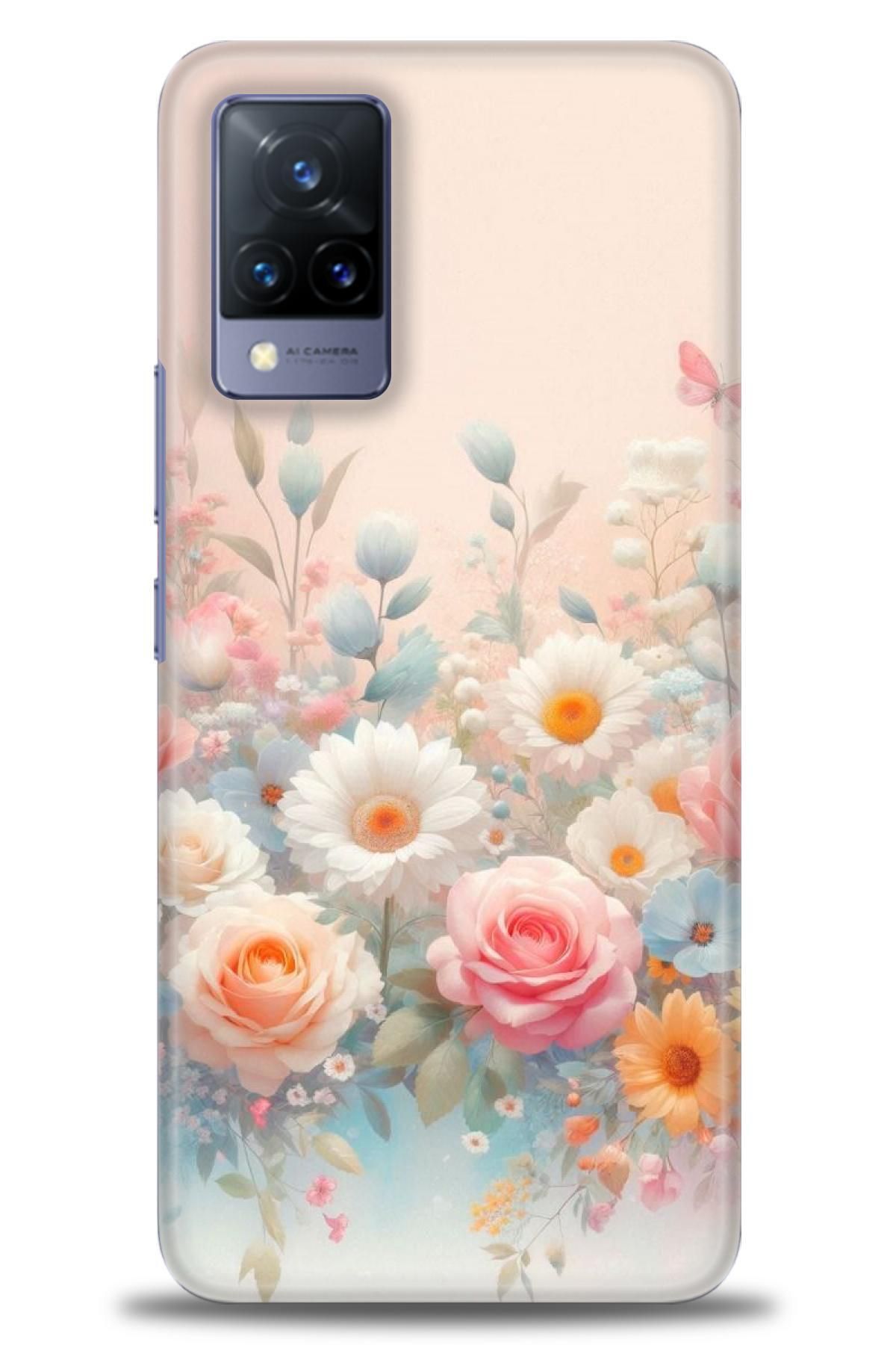 CooperTech Vivo V21 / V21E İle Uyumlu HD Baskılı Silikon Kılıf - ÖzelSeriVivo - 2693