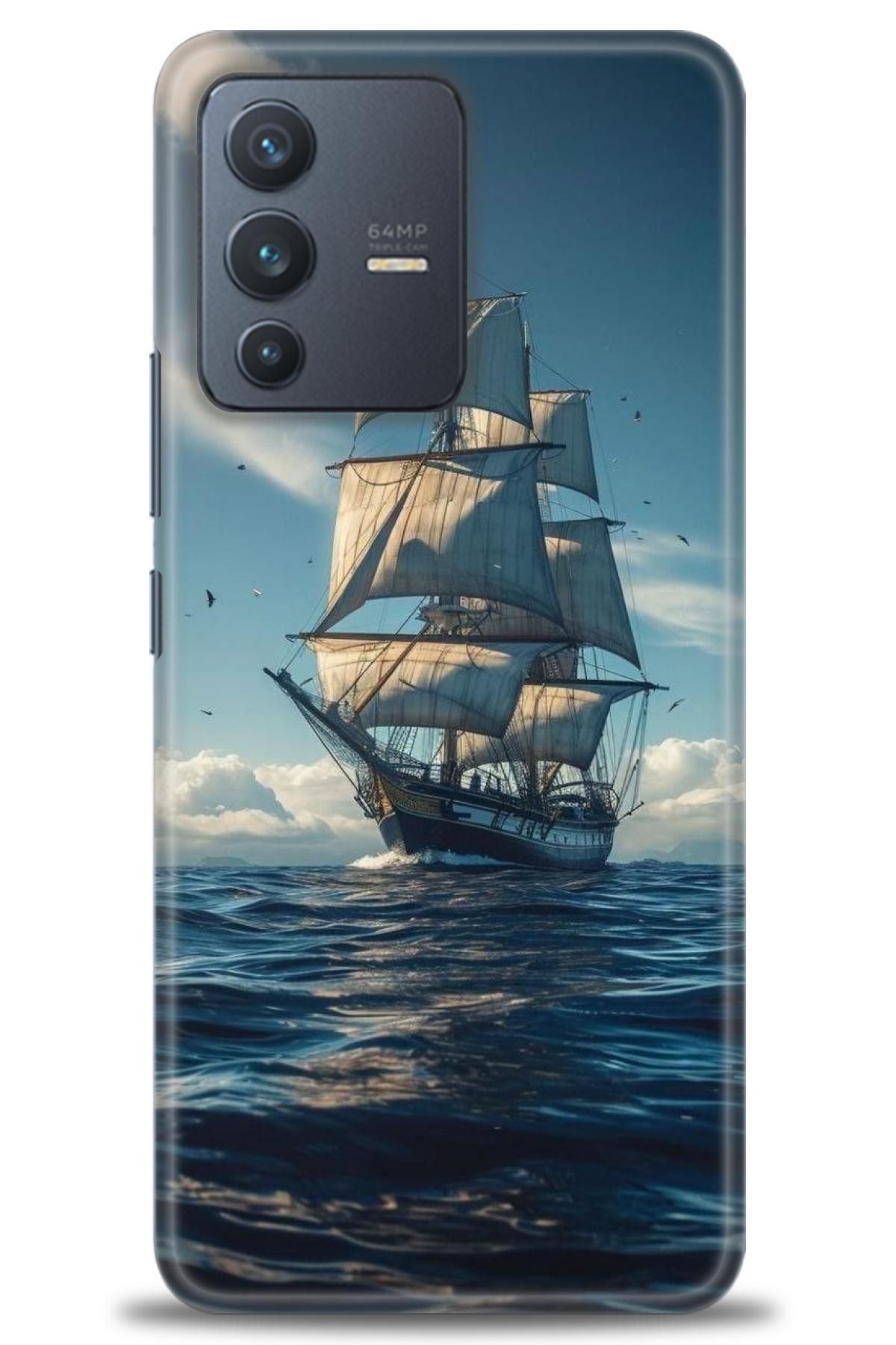 CooperTech Vivo V23 5G İle Uyumlu HD Baskılı Silikon Kılıf / Y V ÖzelSeri Vivo - 2845