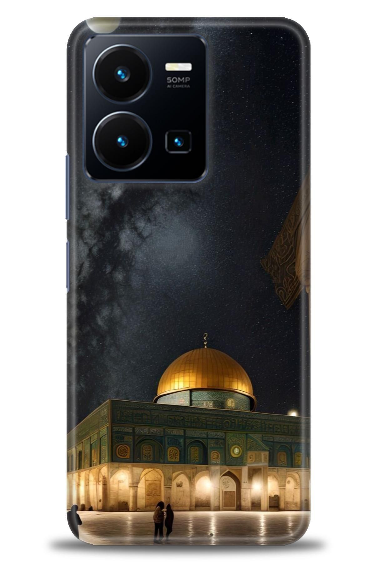 CooperTech Vivo Y22S İle Uyumlu HD Baskılı Silikon Kılıf / Y V ÖzelSeri Vivo - 2442