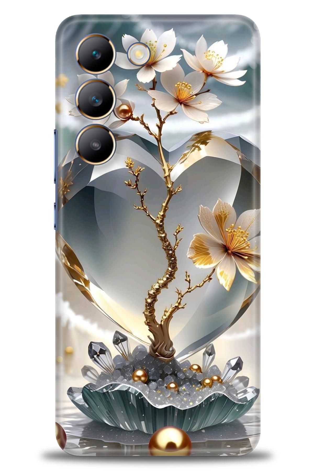 CooperTech Vivo V30 Lite İle Uyumlu HD Baskılı Silikon Kılıf / Y V ÖzelSeri Vivo - 2885