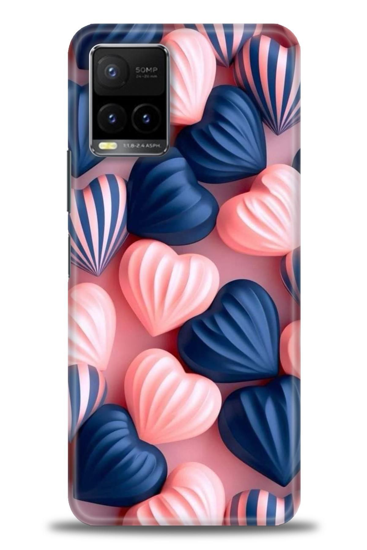 CooperTech Vivo Y21S / Y21 İle Uyumlu HD Baskılı Silikon Kılıf / Y V ÖzelSeri Vivo - 2646