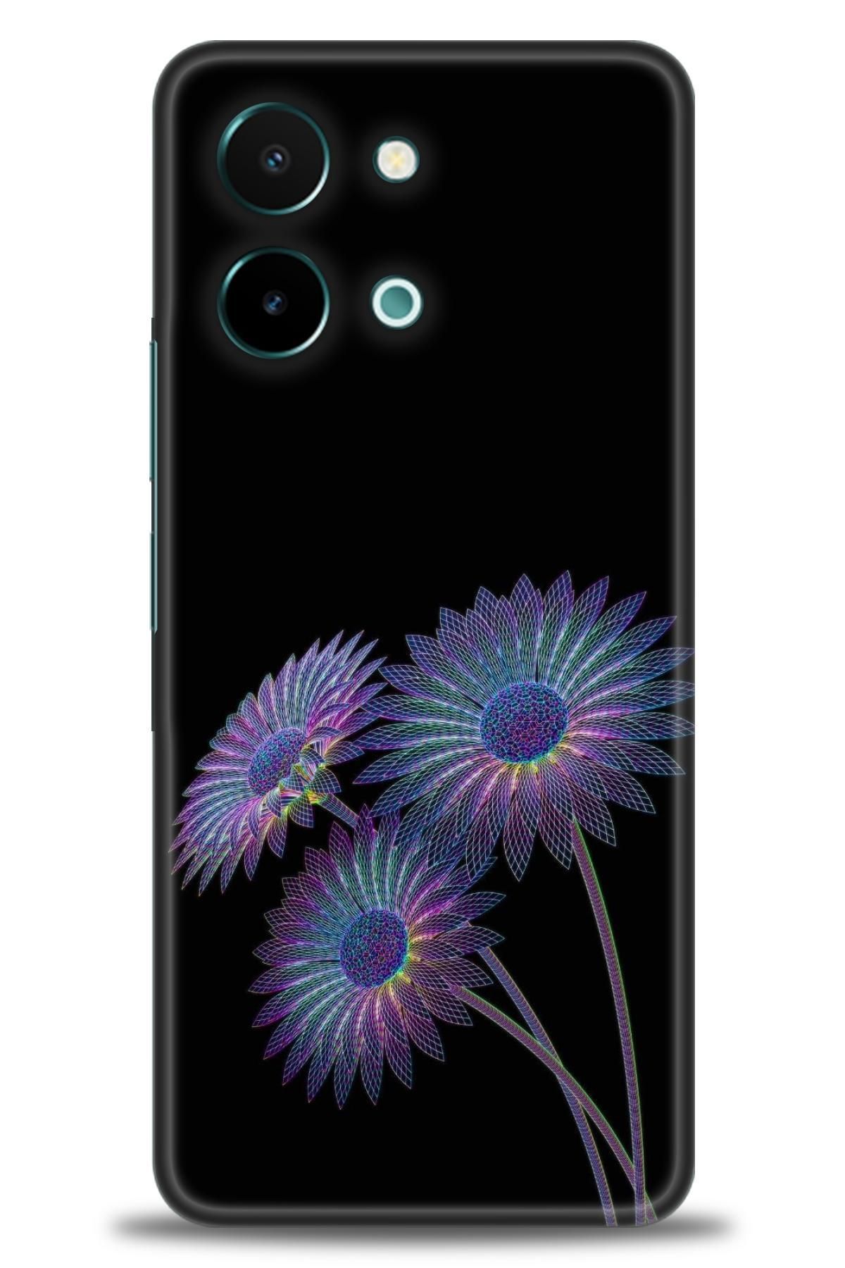 CooperTech Vivo Y28 İle Uyumlu HD Baskılı Silikon Kılıf / Y V ÖzelSeri Vivo - 2192