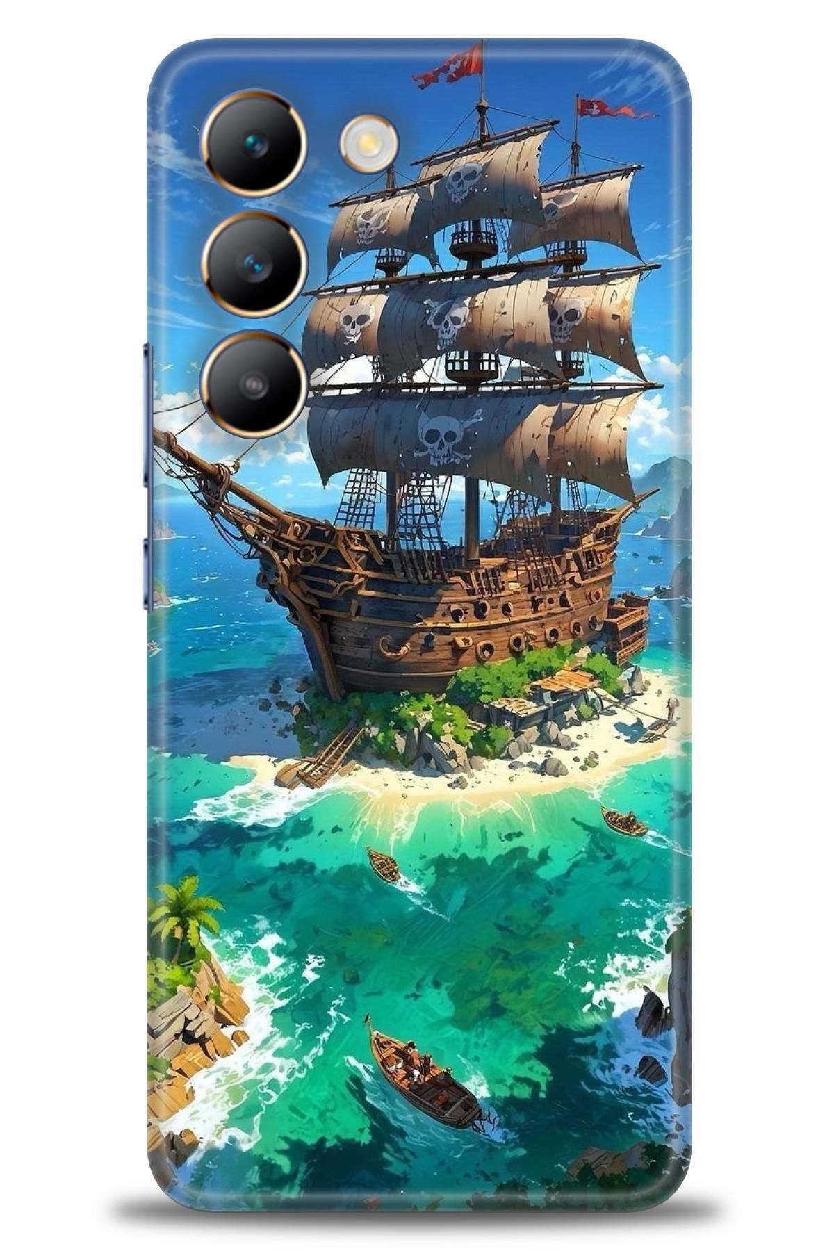 CooperTech Vivo V30 Lite İle Uyumlu HD Baskılı Silikon Kılıf - ÖzelSeriVivo - 2497