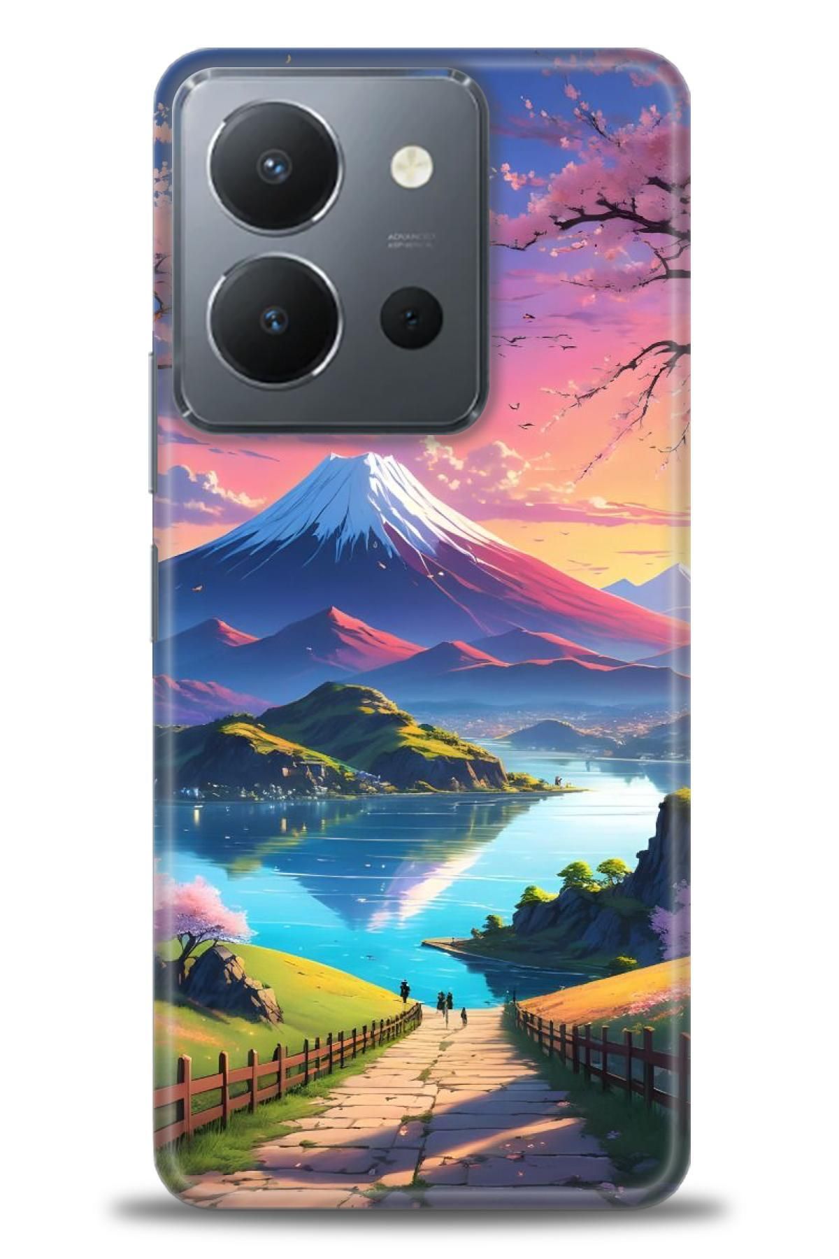 CooperTech Vivo Y36 4G İle Uyumlu HD Baskılı Silikon Kılıf - ÖzelSeriVivo - 2093