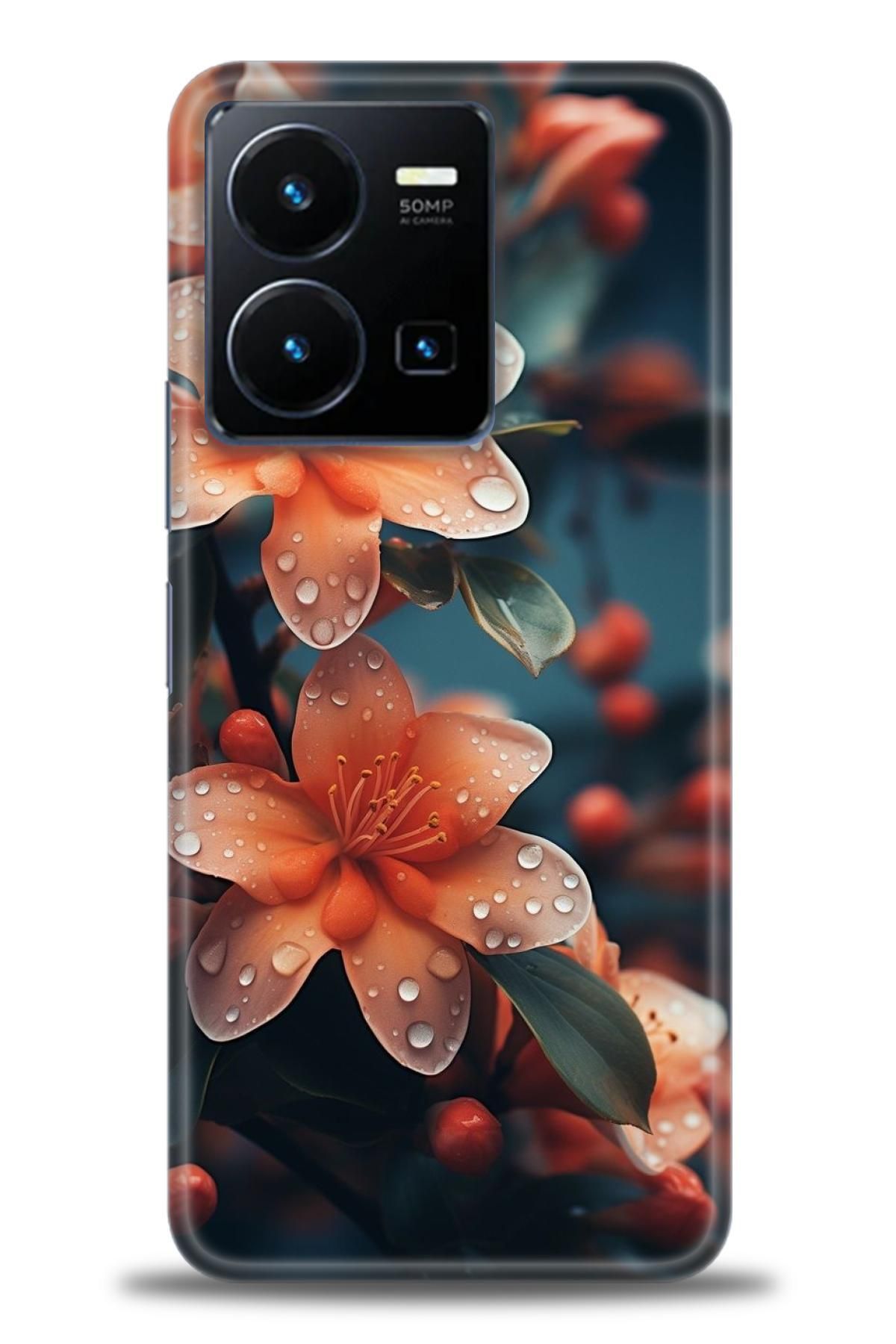 CooperTech Vivo Y35 İle Uyumlu HD Baskılı Silikon Kılıf / Y V ÖzelSeri Vivo - 2227