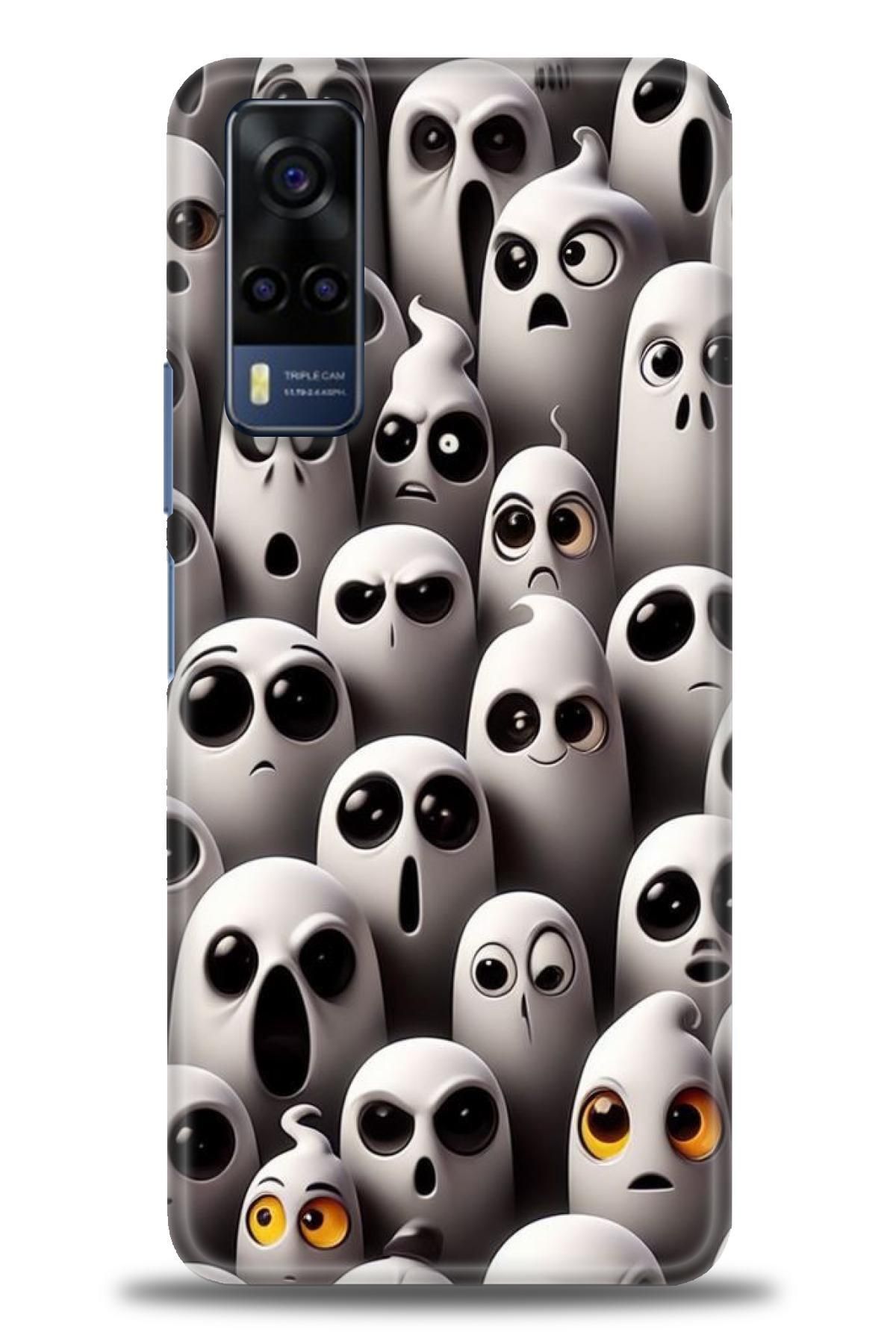 CooperTech Vivo Y53S / Y51 İle Uyumlu HD Baskılı Silikon Kılıf - ÖzelSeriVivo - 2333