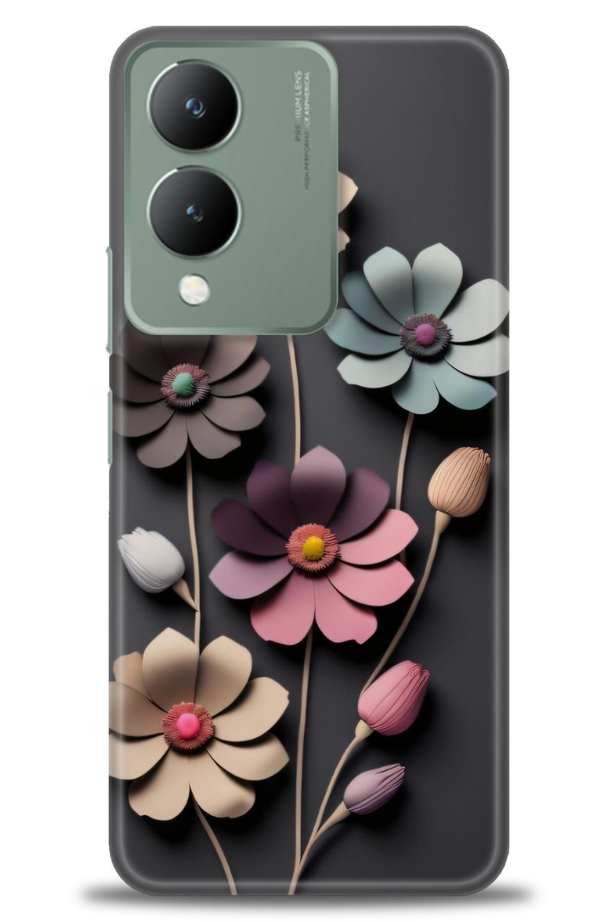 CooperTech Vivo Y17S İle Uyumlu HD Baskılı Silikon Kılıf - ÖzelSeriVivo - 2045