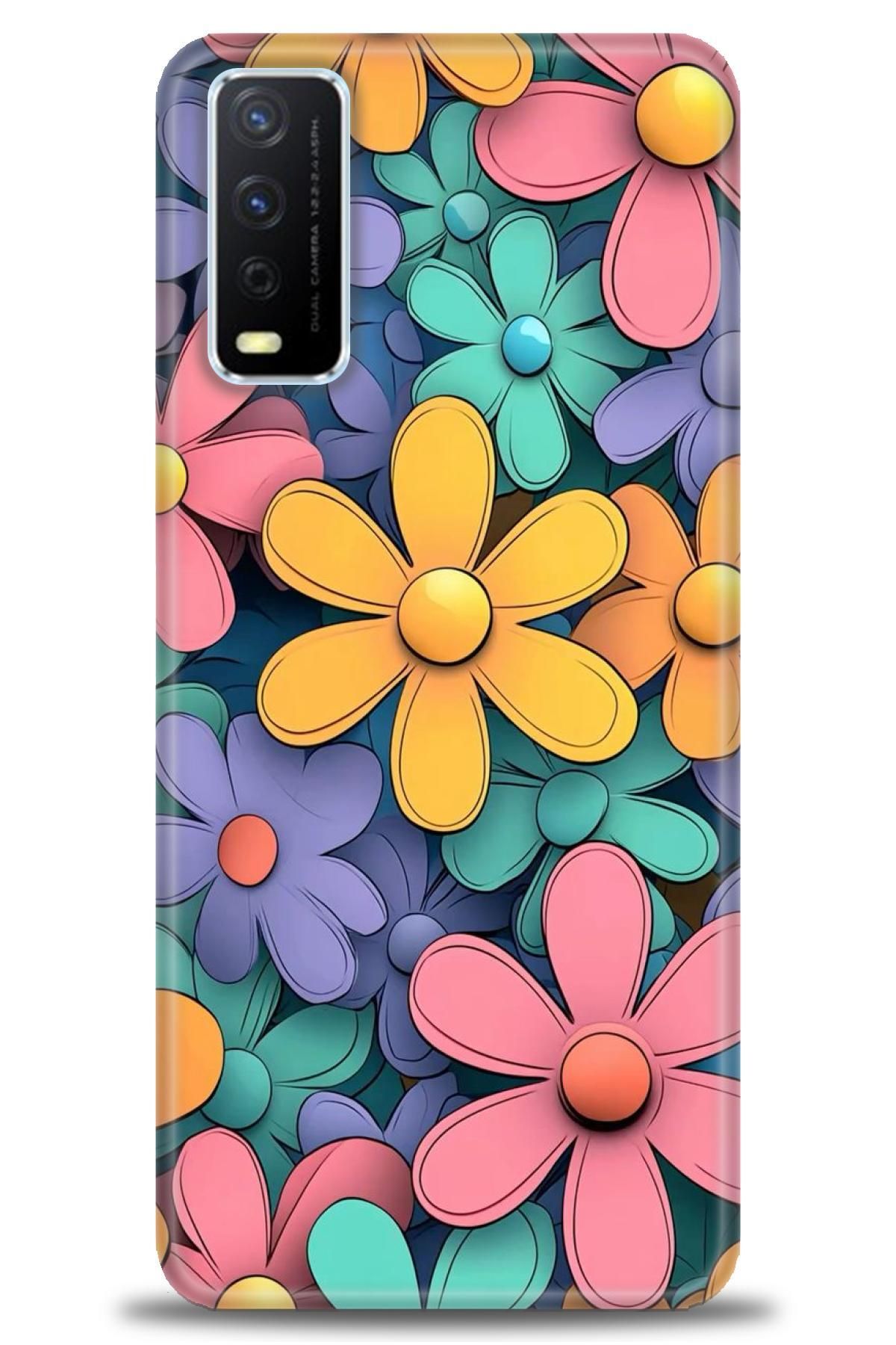 CooperTech Vivo Y11S İle Uyumlu HD Baskılı Silikon Kılıf - ÖzelSeriVivo - 2085