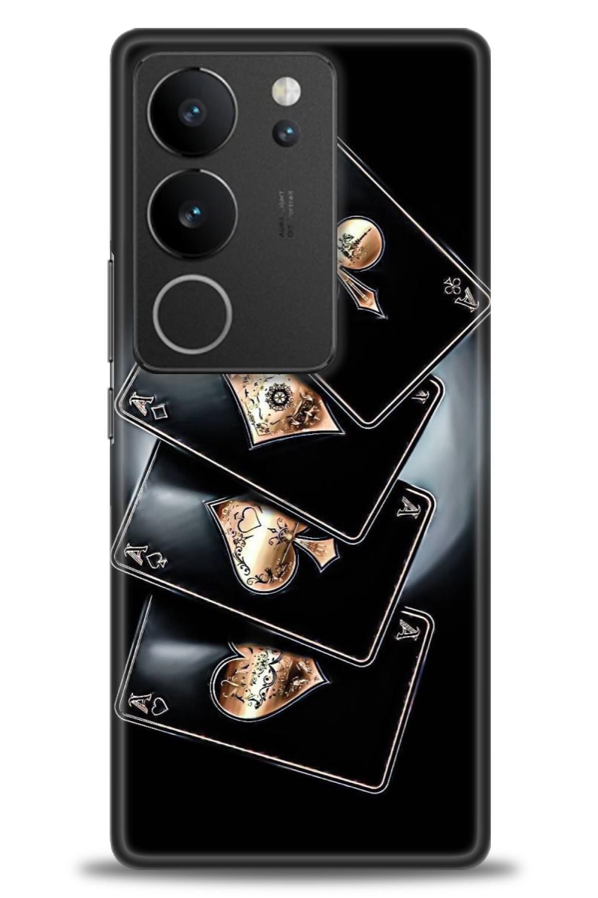 CooperTech Vivo V29 5G İle Uyumlu HD Baskılı Silikon Kılıf / Y V ÖzelSeri Vivo - 2046