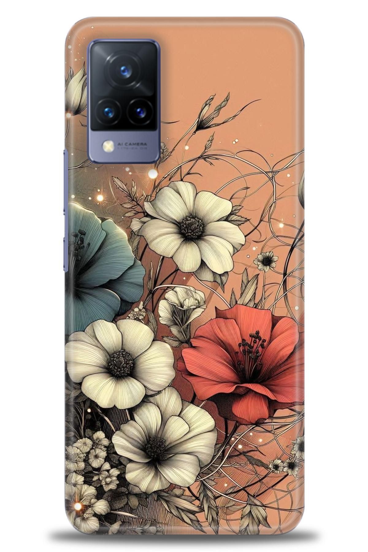 CooperTech Vivo V21 / V21E İle Uyumlu HD Baskılı Silikon Kılıf - ÖzelSeriVivo - 2840