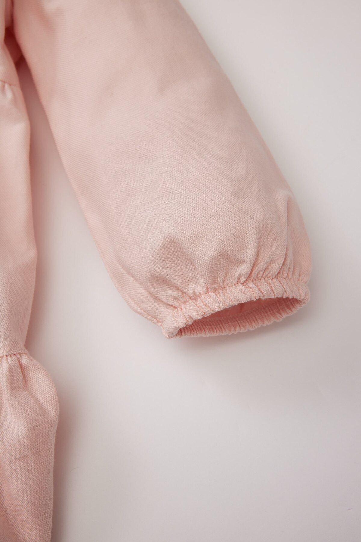 DeFacto-Sukienka Bebe Collar dla dziewczynki z długim rękawem i kwiatowym haftem, z twillu D9565A525Sp 3