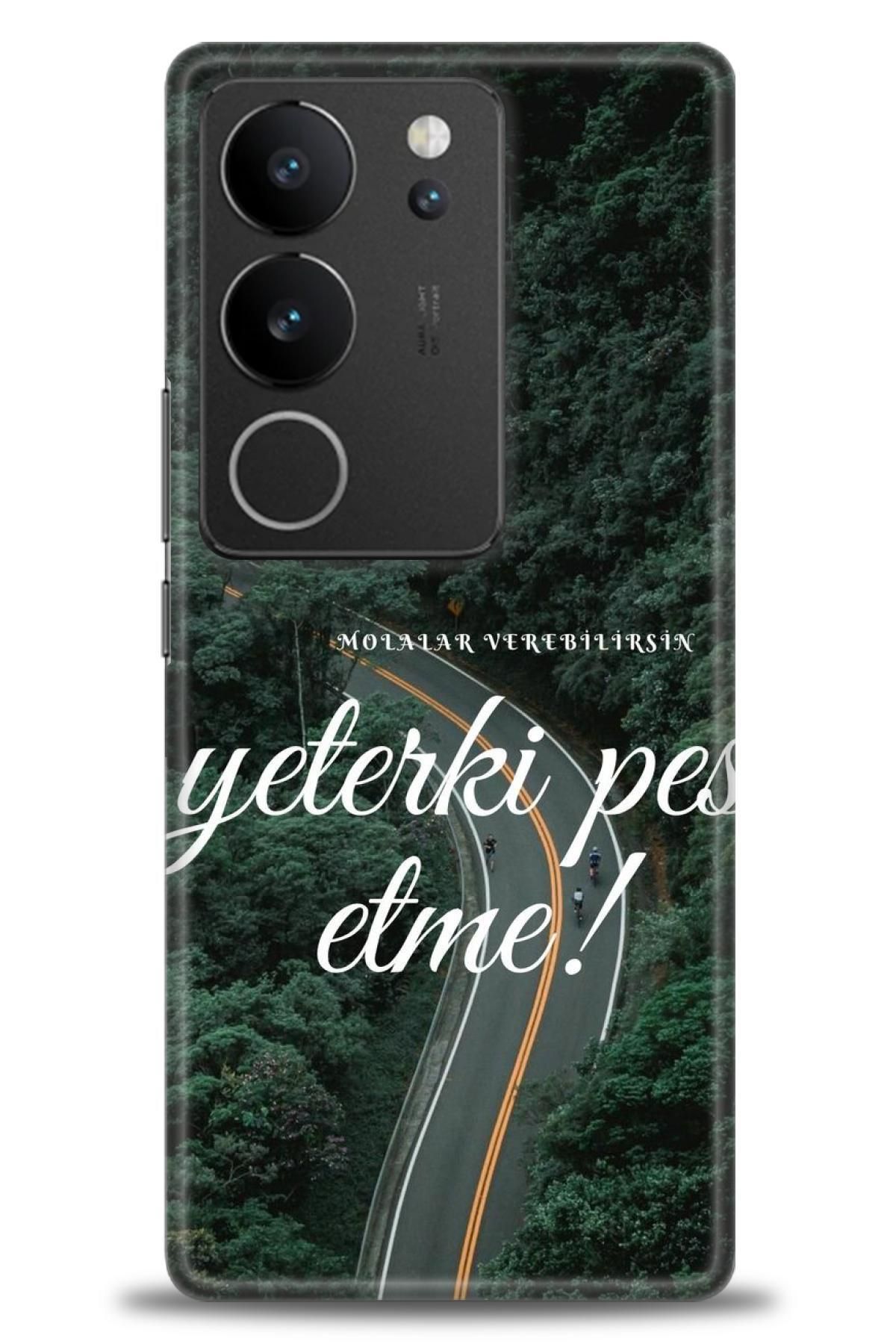 CooperTech Vivo V29 5G İle Uyumlu HD Baskılı Silikon Kılıf - ÖzelSeriVivo - 2089