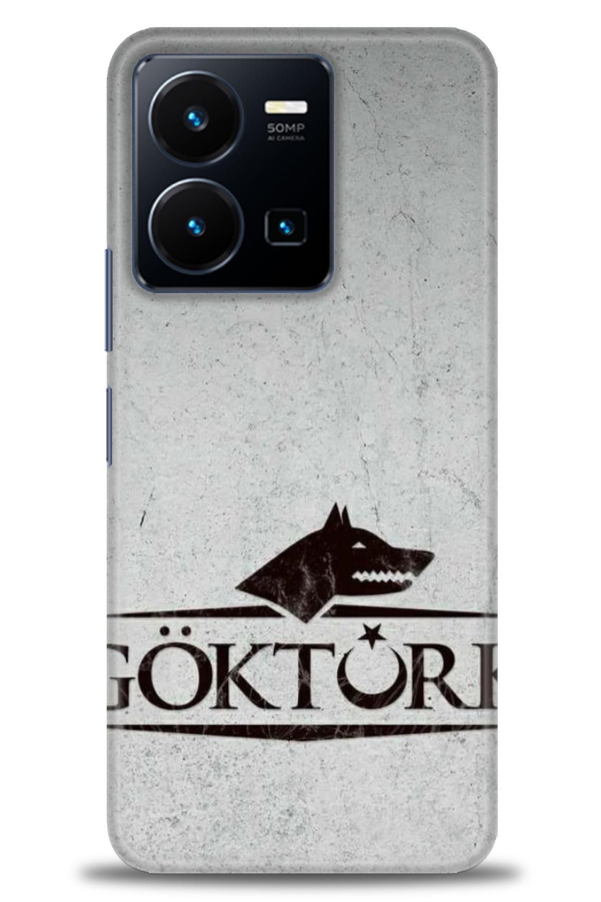 CooperTech Vivo Y22S İle Uyumlu HD Baskılı Silikon Kılıf / Y V ÖzelSeri Vivo - 2455