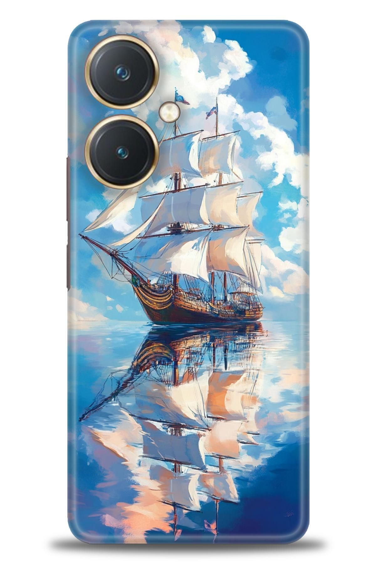 CooperTech Vivo Y27 İle Uyumlu HD Baskılı Silikon Kılıf / Y V ÖzelSeri Vivo - 2250