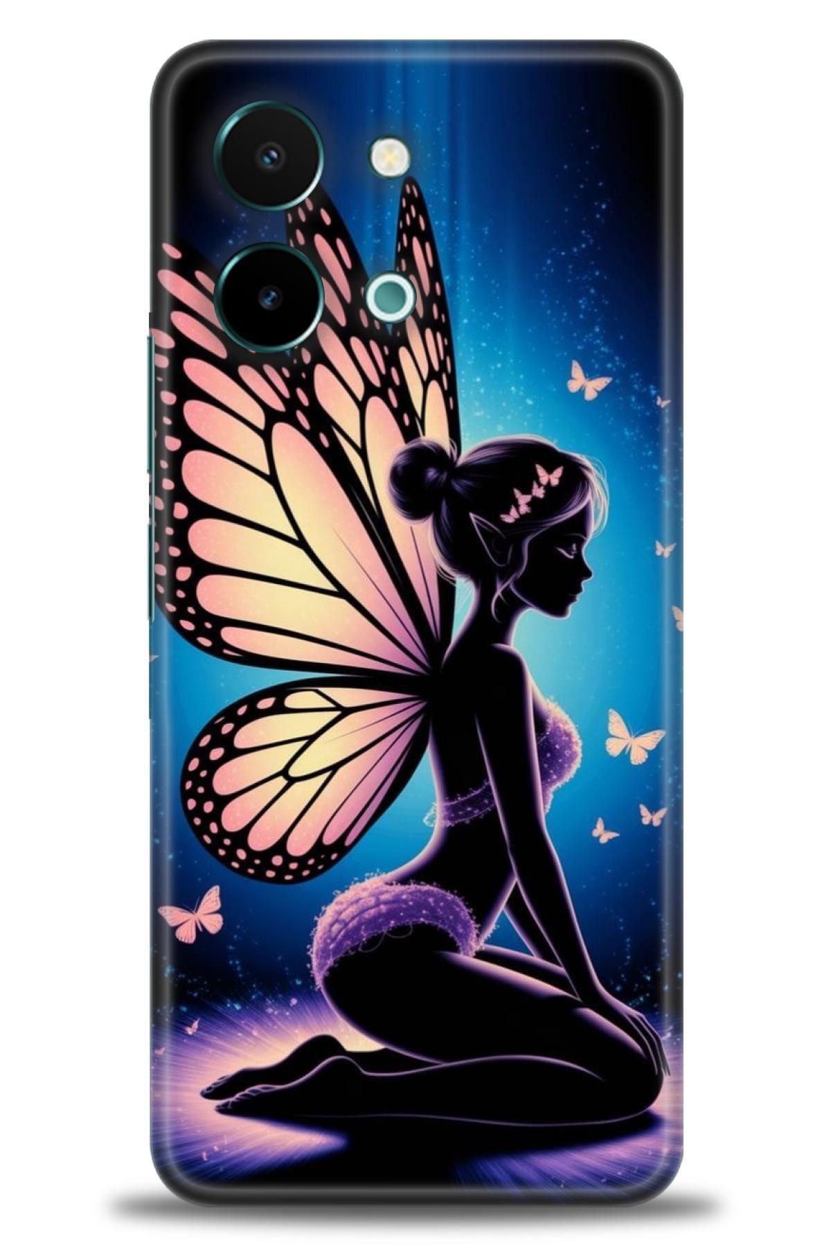 CooperTech Vivo Y28 İle Uyumlu HD Baskılı Silikon Kılıf - ÖzelSeriVivo - 2616