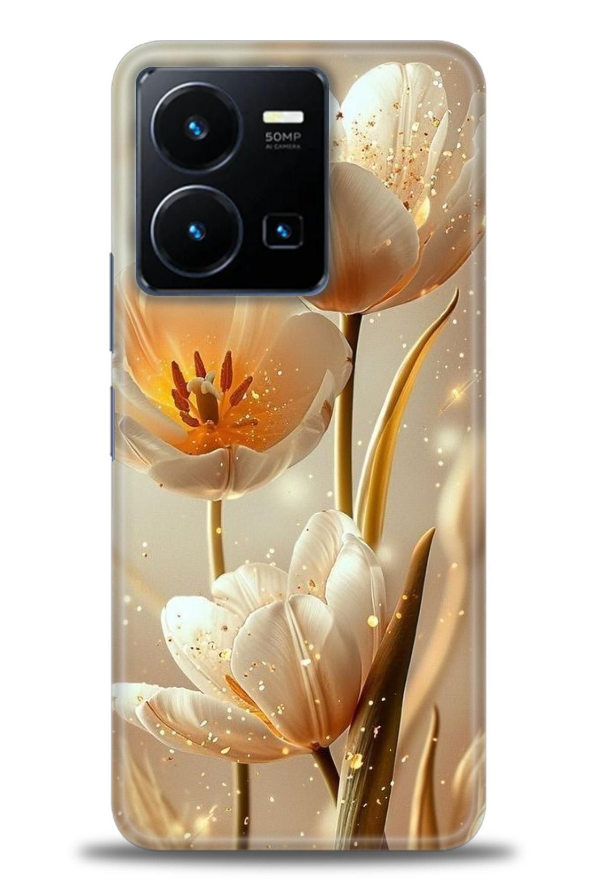 CooperTech Vivo Y35 İle Uyumlu HD Baskılı Silikon Kılıf / Y V ÖzelSeri Vivo - 2886