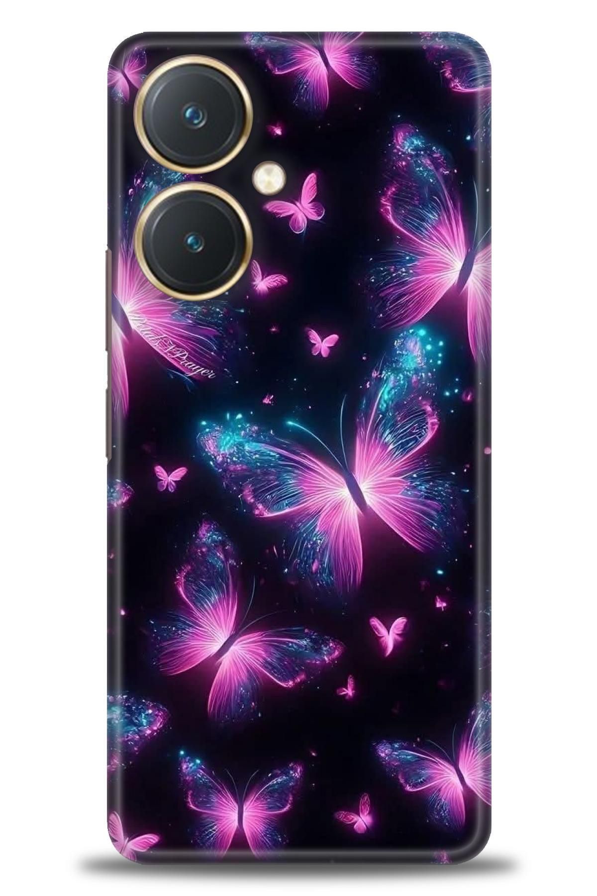 CooperTech Vivo Y27 İle Uyumlu HD Baskılı Silikon Kılıf - ÖzelSeriVivo - 2576