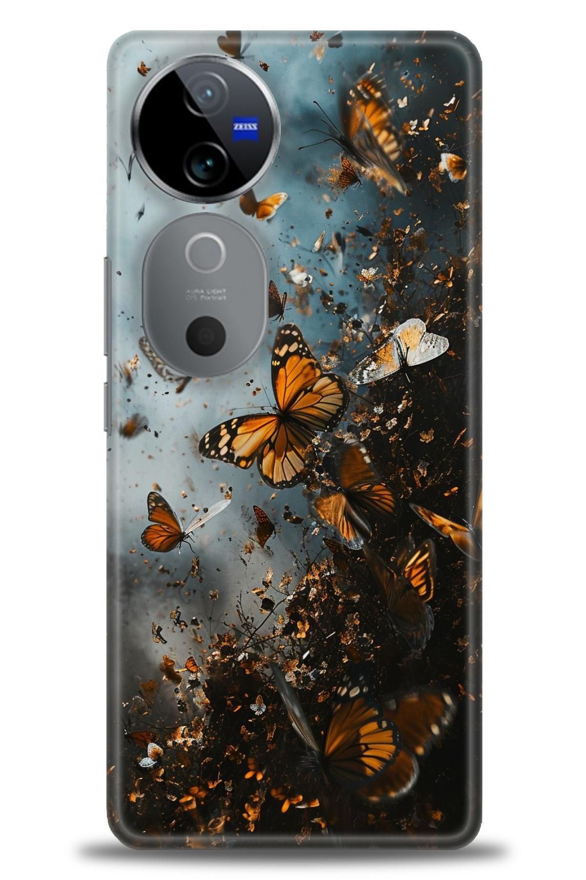 CooperTech Vivo V40 5G İle Uyumlu HD Baskılı Silikon Kılıf / Y V ÖzelSeri Vivo - 2470