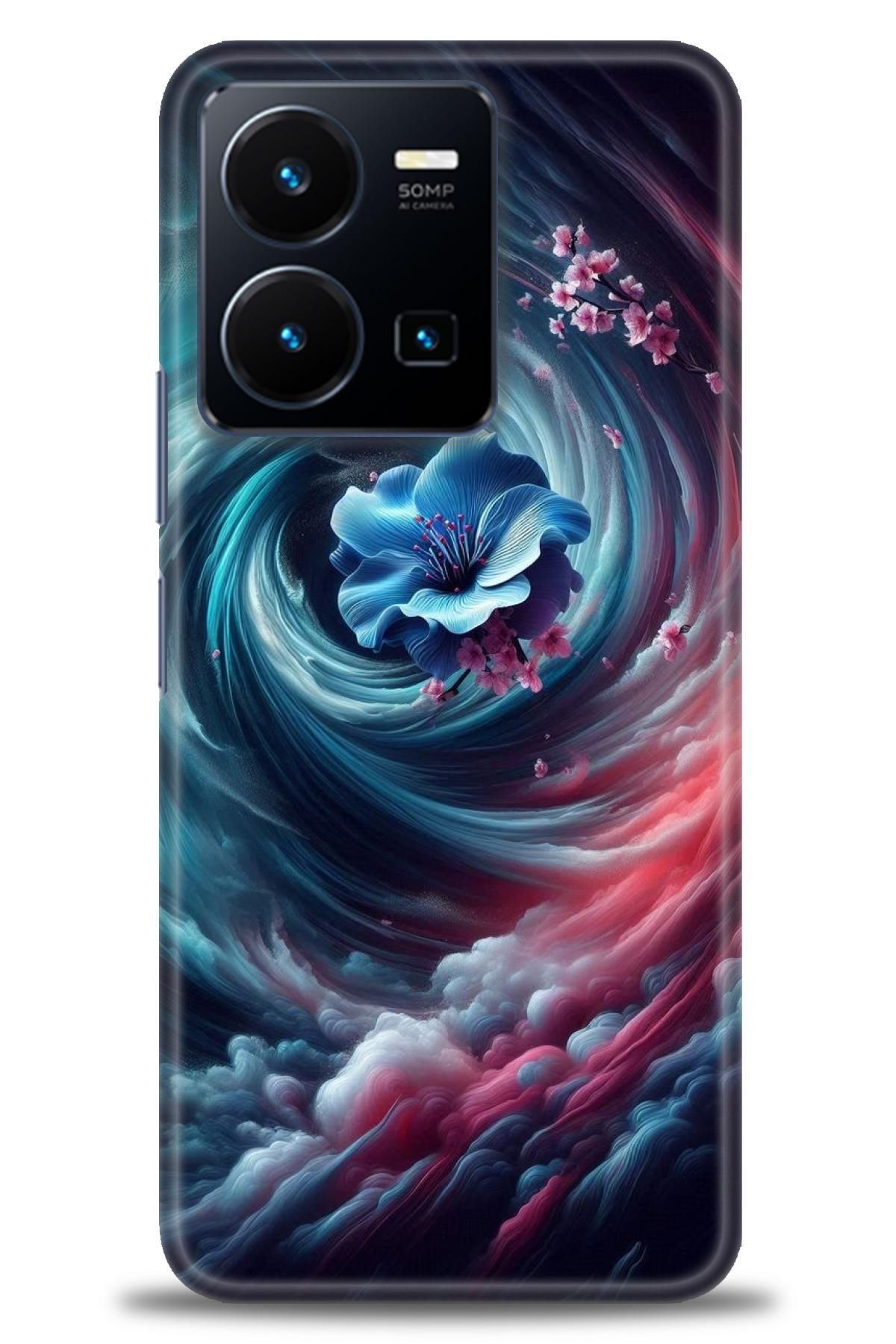 CooperTech Vivo Y22S İle Uyumlu HD Baskılı Silikon Kılıf - ÖzelSeriVivo - 2612