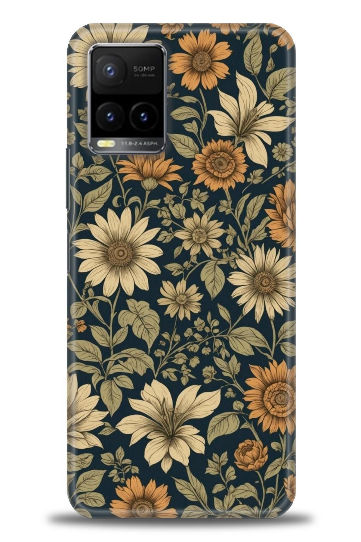 CooperTech Vivo Y21S / Y21 İle Uyumlu HD Baskılı Silikon Kılıf / Y V ÖzelSeri Vivo - 2118