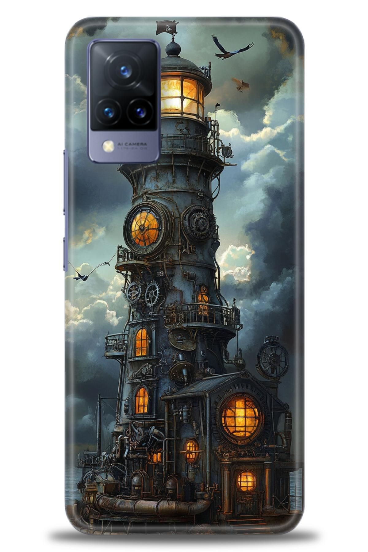 CooperTech Vivo V21 / V21E İle Uyumlu HD Baskılı Silikon Kılıf - ÖzelSeriVivo - 2785