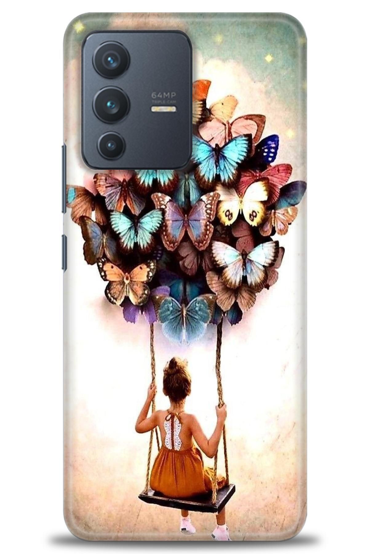 CooperTech Vivo V23 5G İle Uyumlu HD Baskılı Silikon Kılıf / Y V ÖzelSeri Vivo - 2951