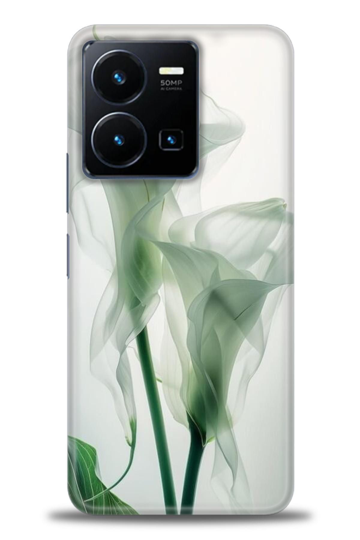 CooperTech Vivo Y35 İle Uyumlu HD Baskılı Silikon Kılıf / Y V ÖzelSeri Vivo - 2364