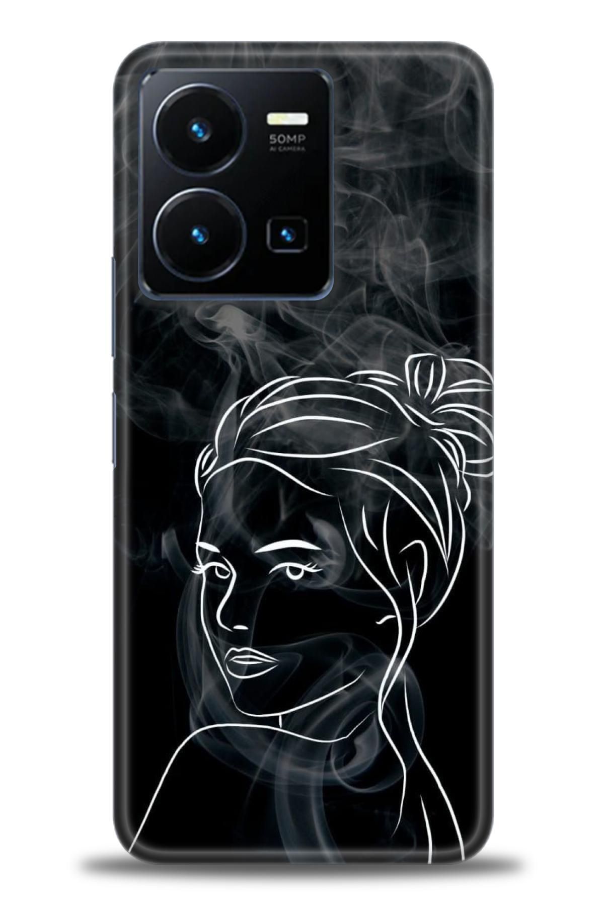 CooperTech Vivo Y35 İle Uyumlu HD Baskılı Silikon Kılıf - ÖzelSeriVivo - 2140