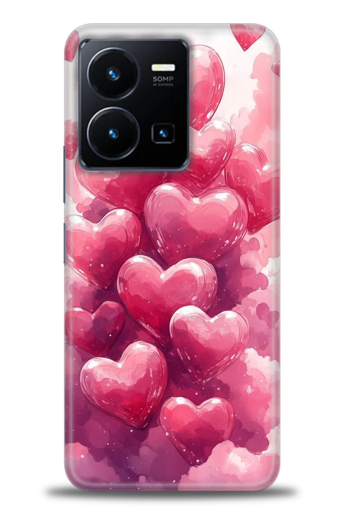 CooperTech Vivo Y35 İle Uyumlu HD Baskılı Silikon Kılıf - ÖzelSeriVivo - 2124