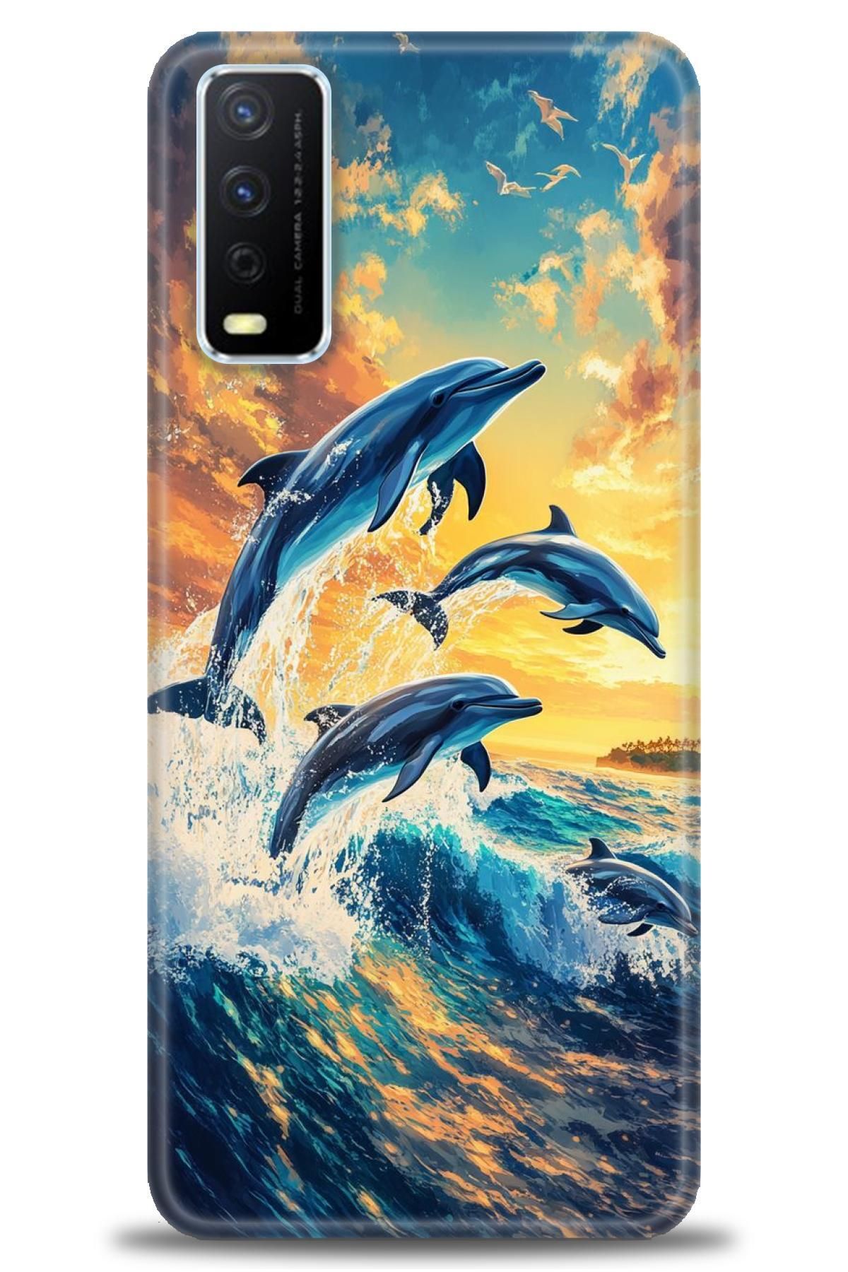 CooperTech Vivo Y11S İle Uyumlu HD Baskılı Silikon Kılıf / Y V ÖzelSeri Vivo - 2431