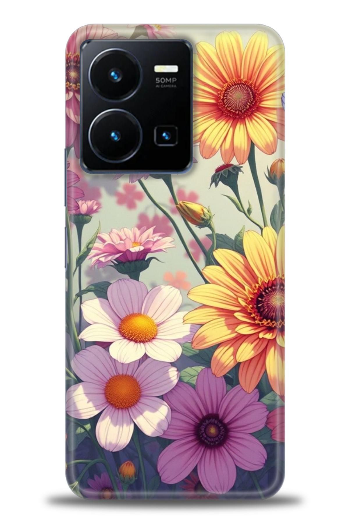 CooperTech Vivo Y35 İle Uyumlu HD Baskılı Silikon Kılıf - ÖzelSeriVivo - 2296