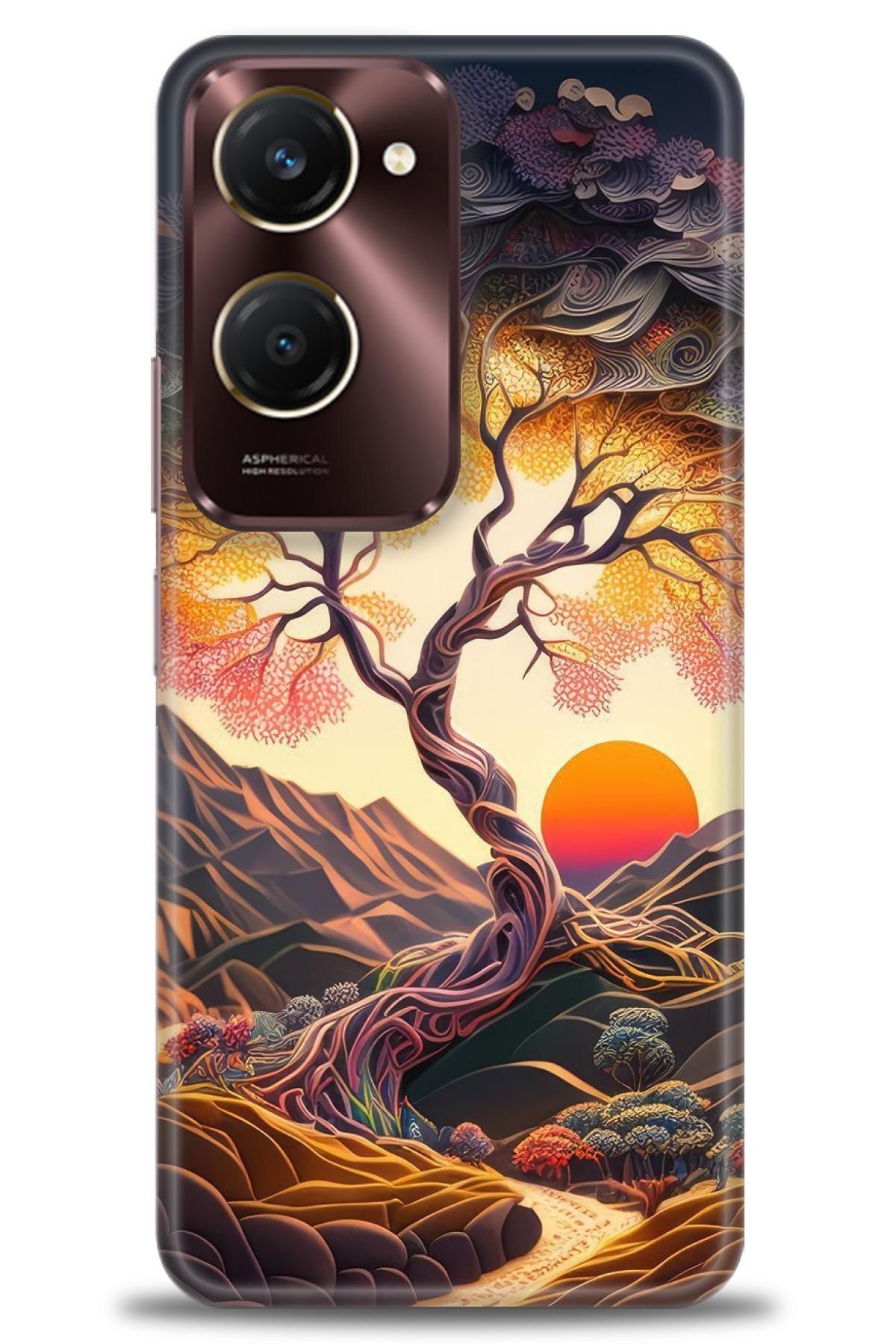 CooperTech Vivo Y18 İle Uyumlu HD Baskılı Silikon Kılıf - ÖzelSeriVivo - 2956