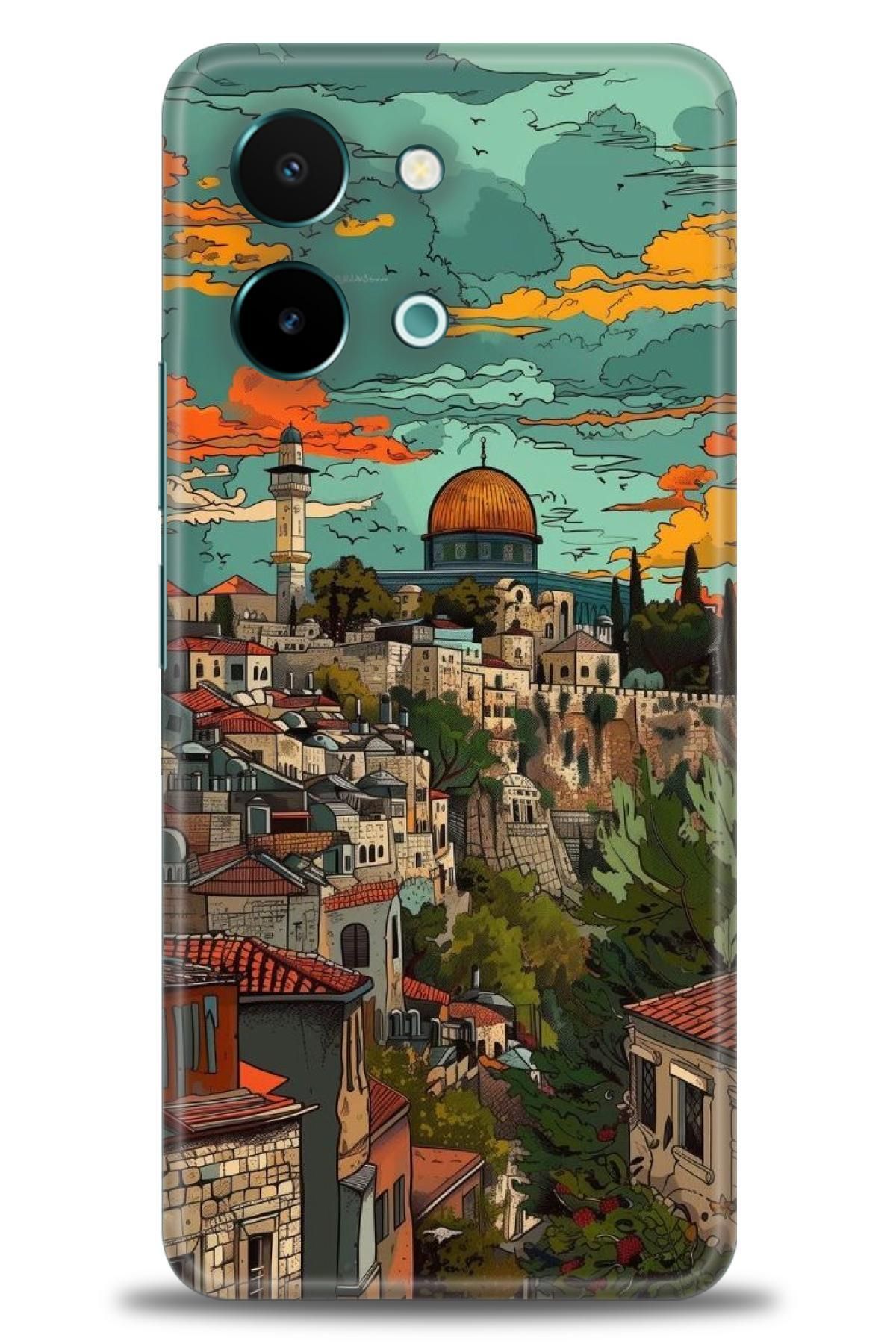 CooperTech Vivo Y28 İle Uyumlu HD Baskılı Silikon Kılıf / Y V ÖzelSeri Vivo - 2967