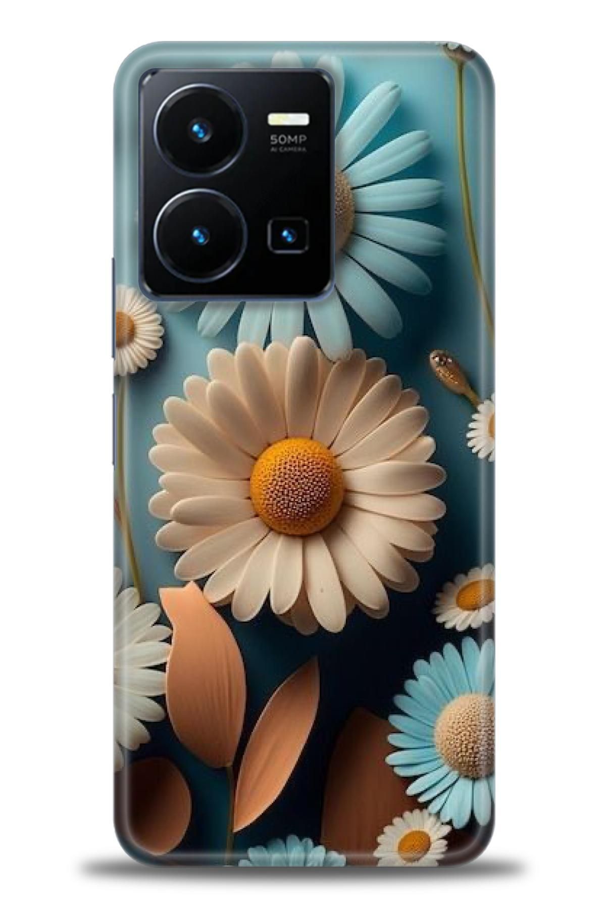 CooperTech Vivo Y35 İle Uyumlu HD Baskılı Silikon Kılıf / Y V ÖzelSeri Vivo - 2298