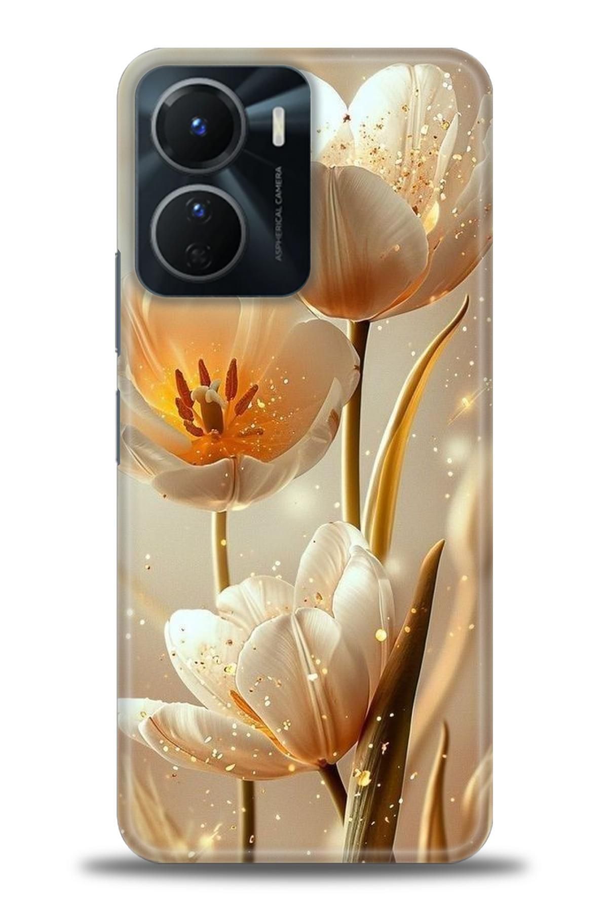CooperTech Vivo Y16 İle Uyumlu HD Baskılı Silikon Kılıf / Y V ÖzelSeri Vivo - 2886