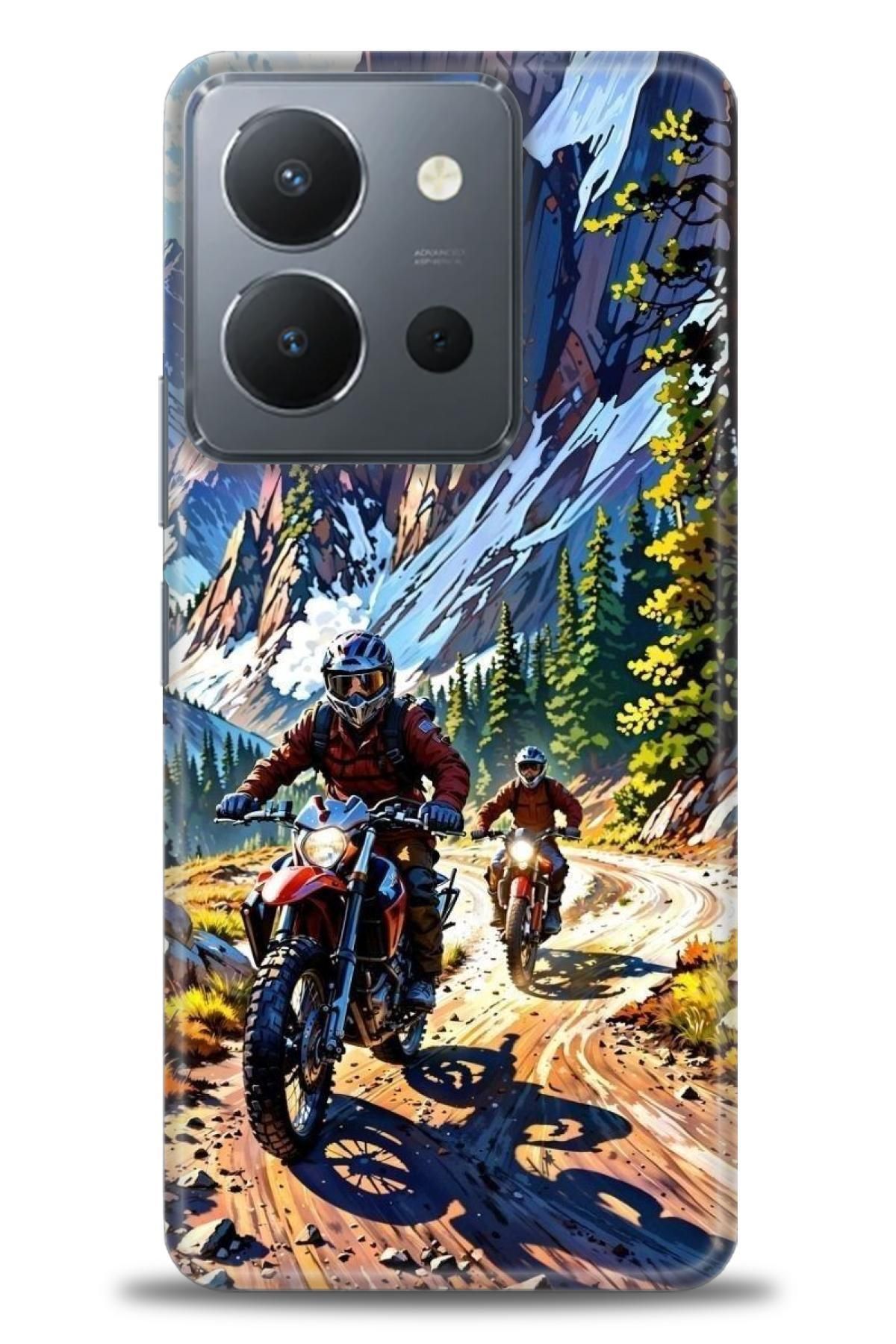 CooperTech Vivo Y36 4G İle Uyumlu HD Baskılı Silikon Kılıf / Y V ÖzelSeri Vivo - 2791